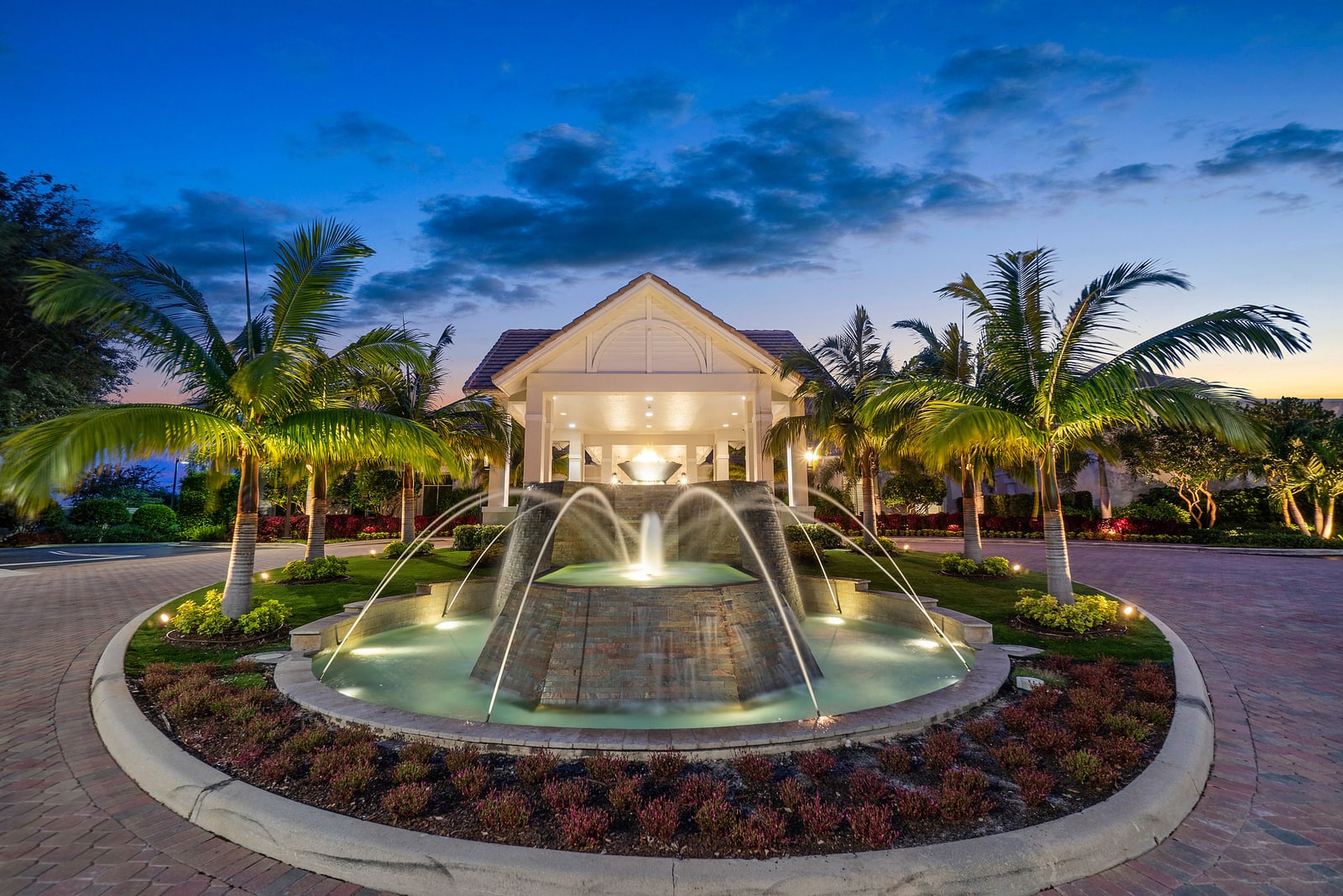 Aberdeen Golf and Country Club entrance in Boynton Beach