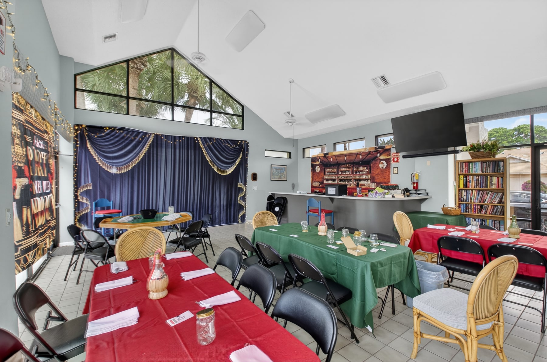 Social room at Brighton Lakes