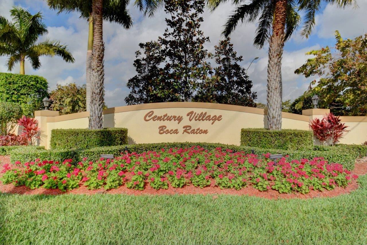 Century Village Boca Raton entrance sign