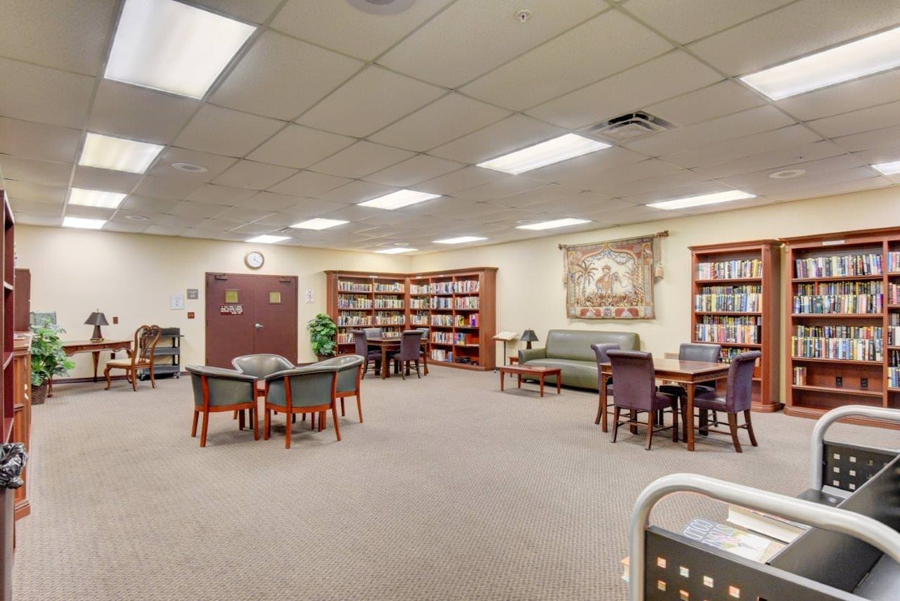 Library at Century Village Boca Raton