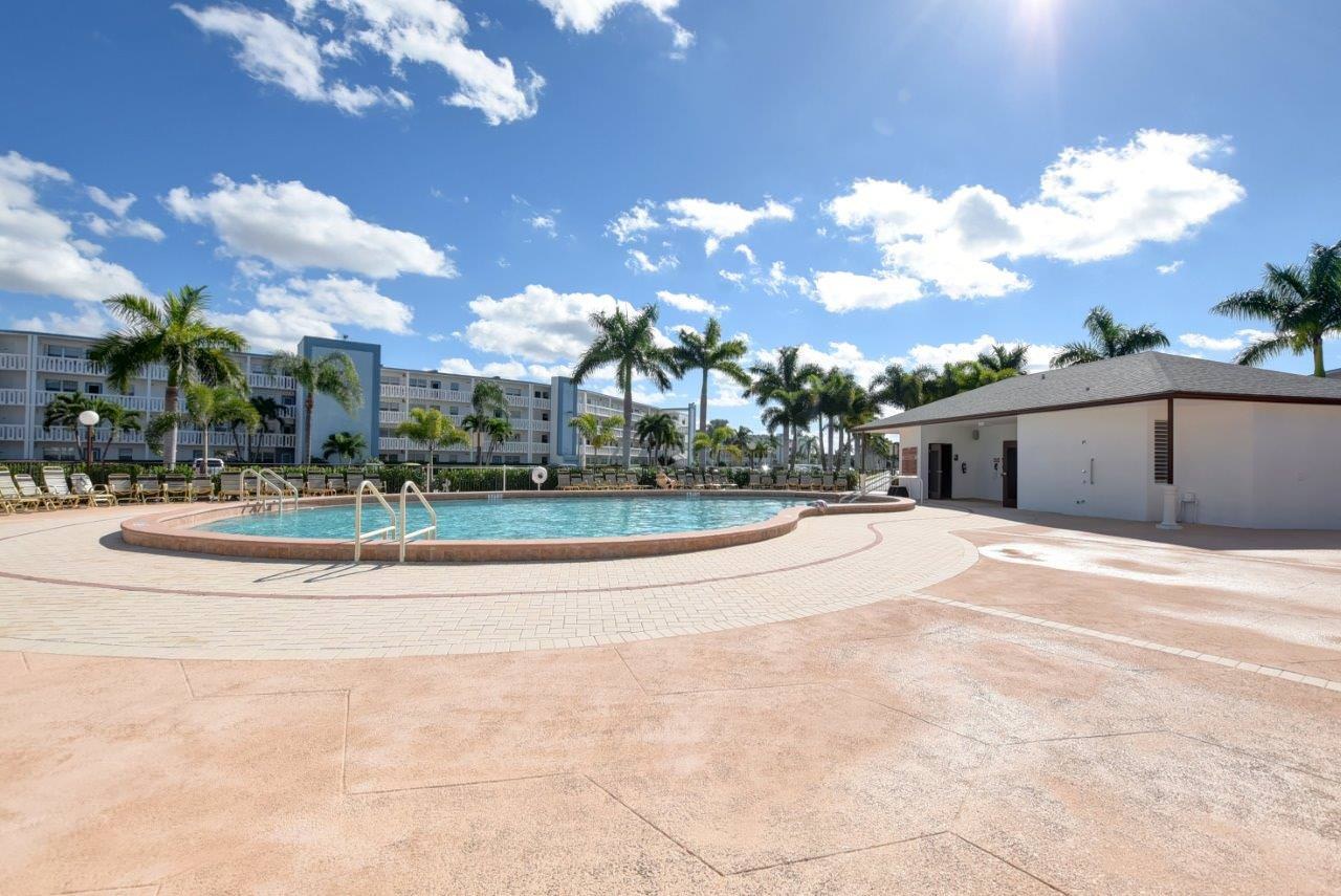 Swimming pool at Century Village Boca Raton