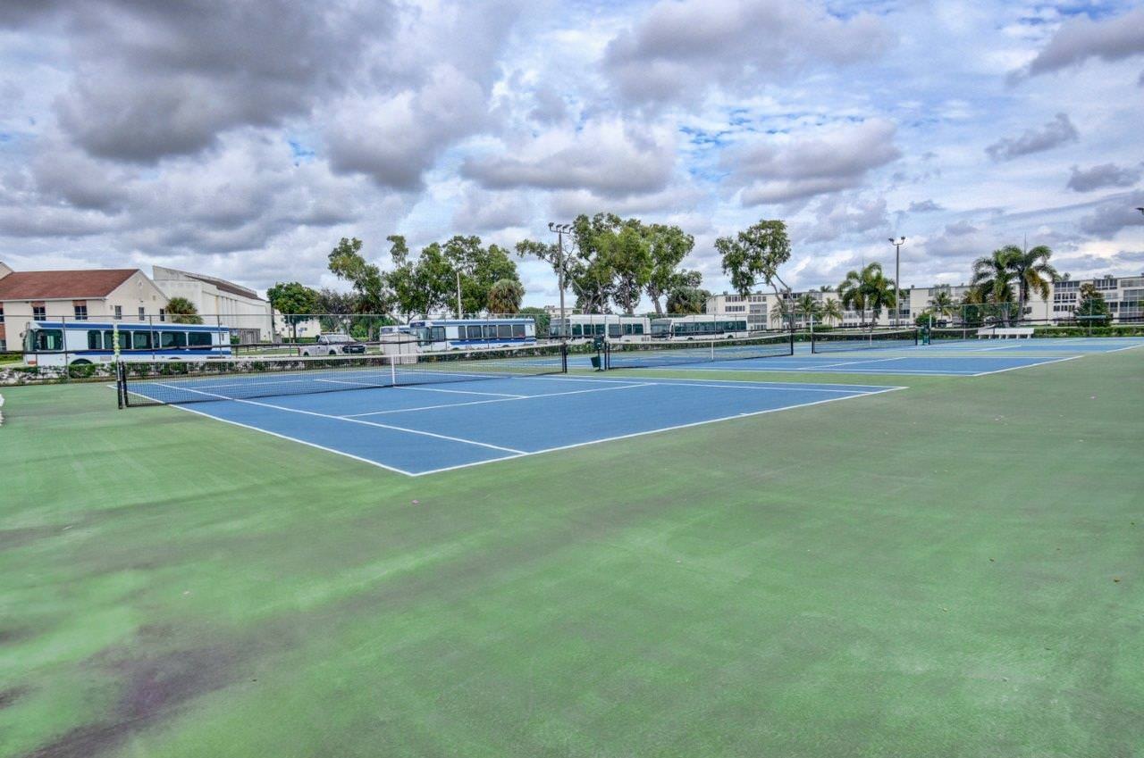 Tennis courts at Century Village Boca Raton