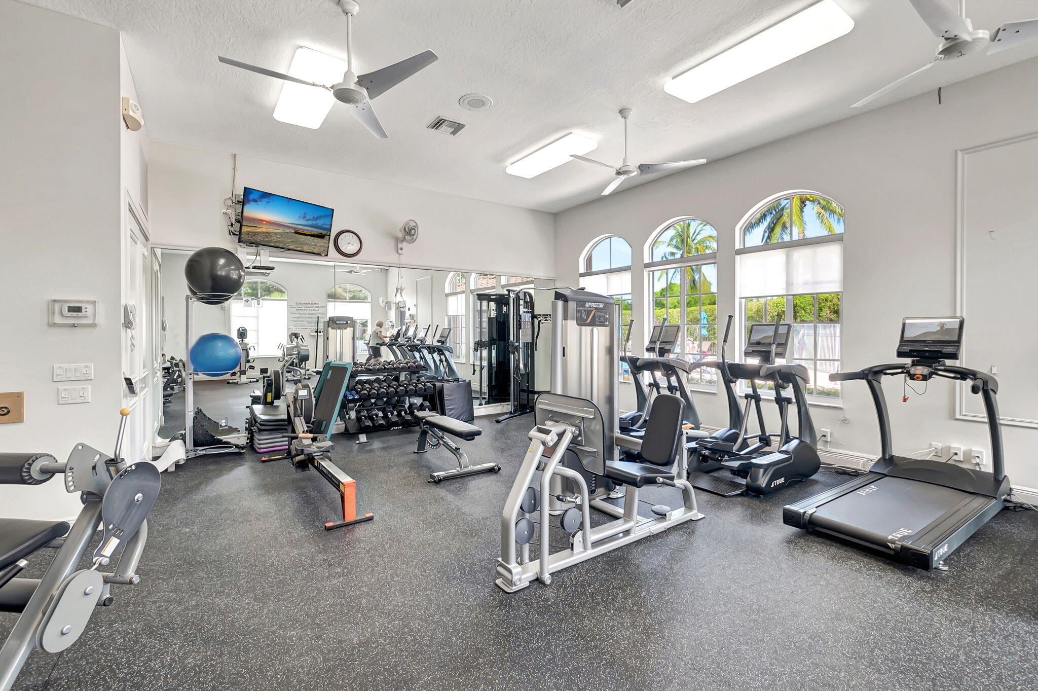 Fitness center at The Club at Indian Lakes