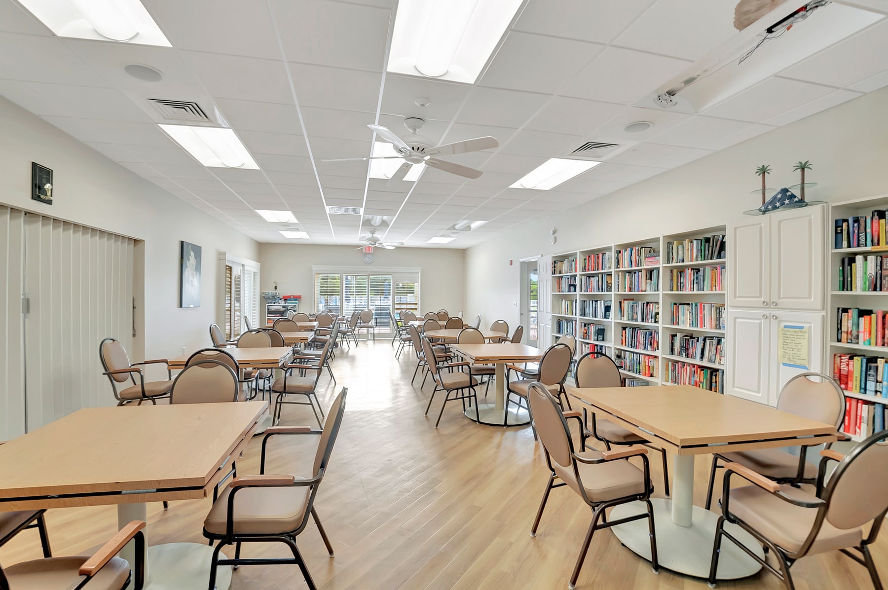 Colonial Club library