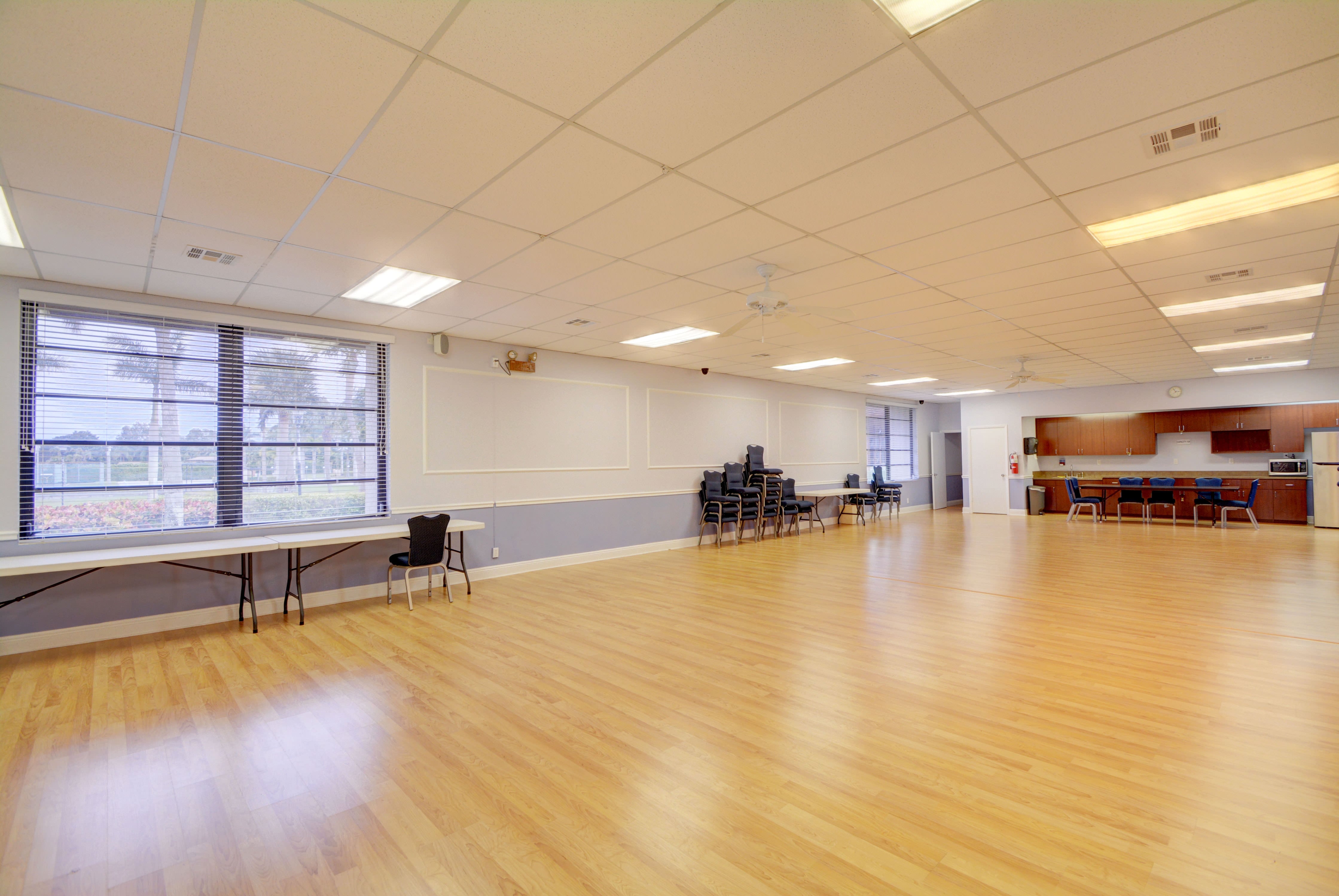 Ballroom at Delray Villas Recreation Center