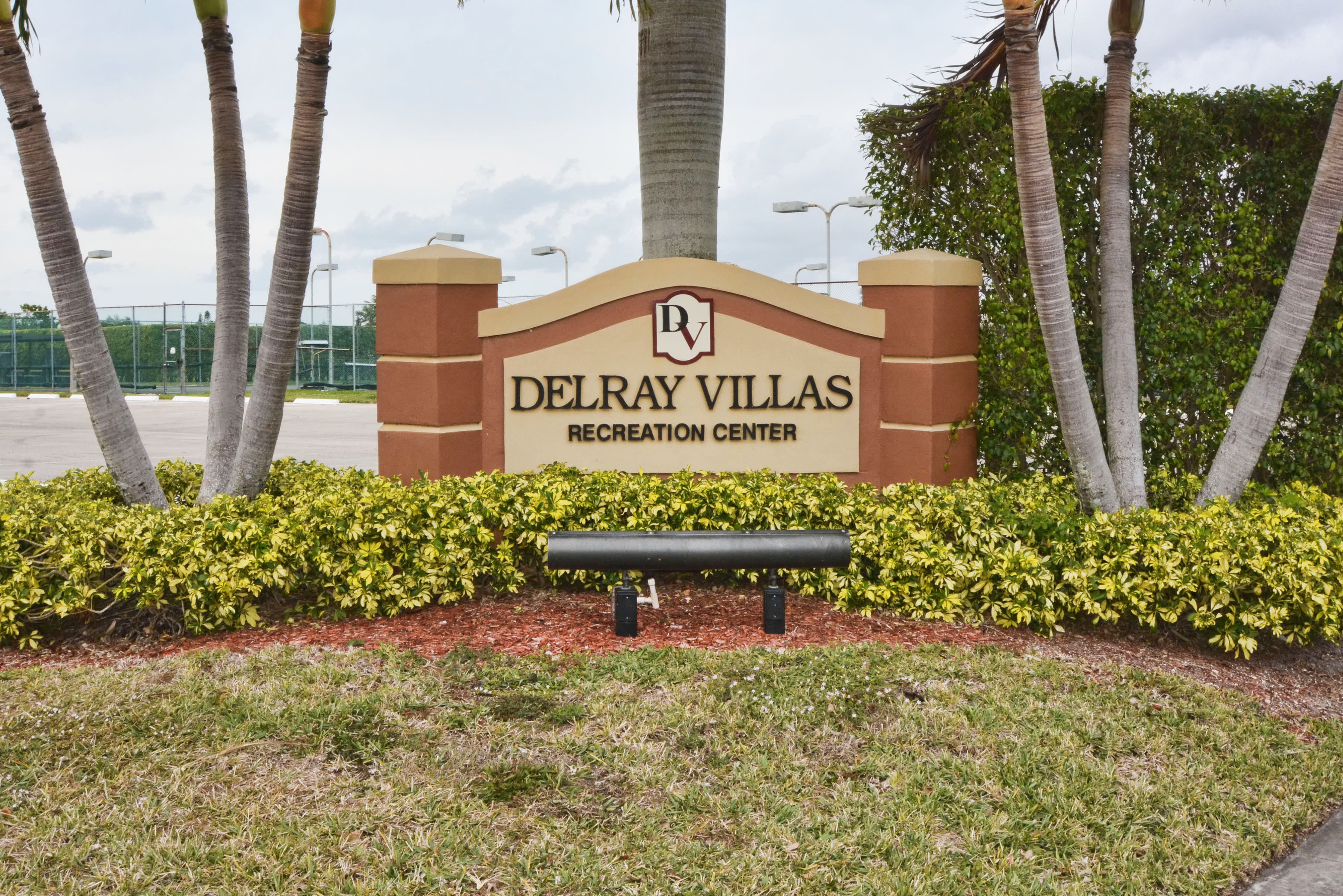 Delray Villas Recreation Center entrance