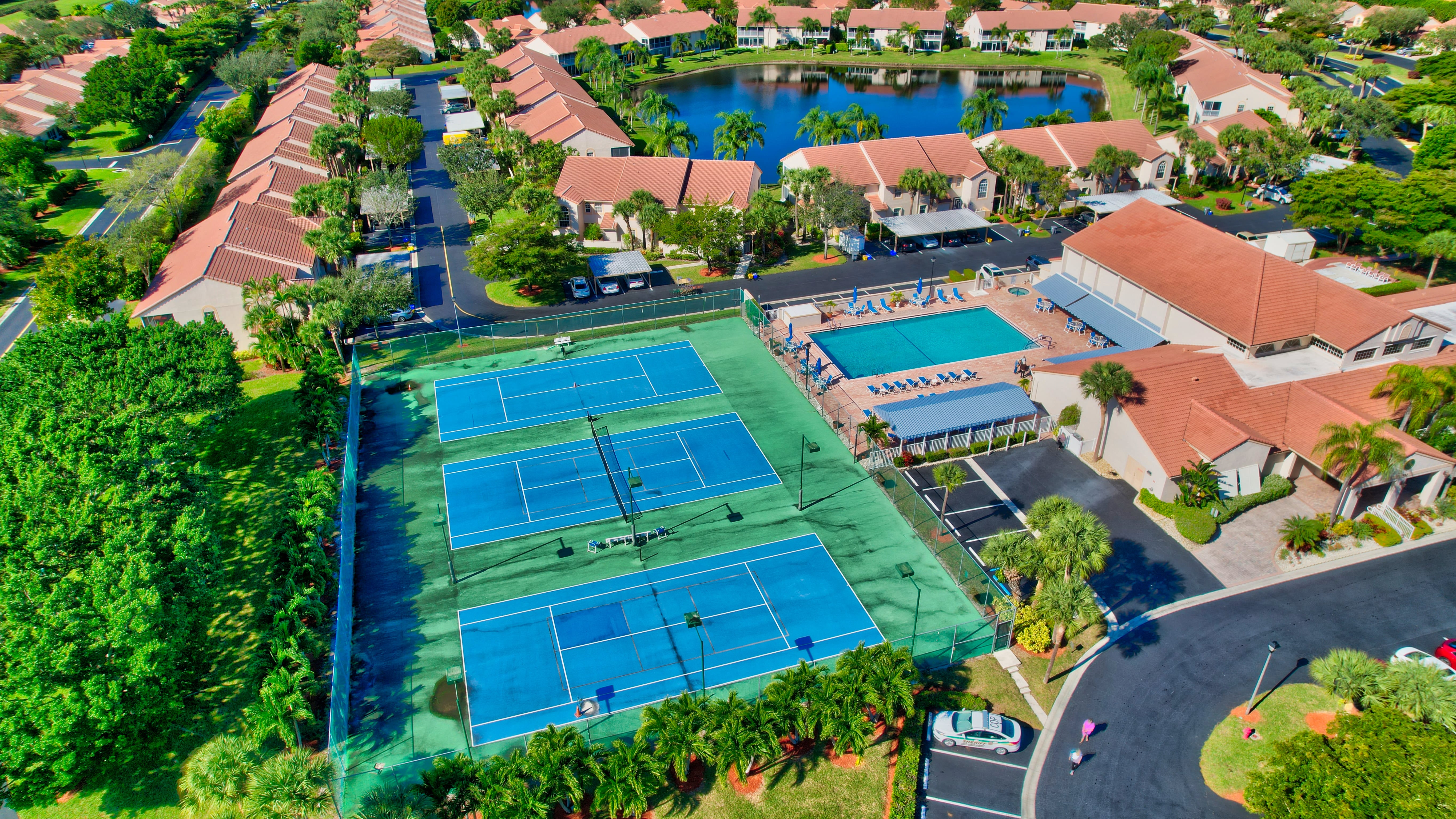 Aerial view of Emerald Pointe in Delray Beach