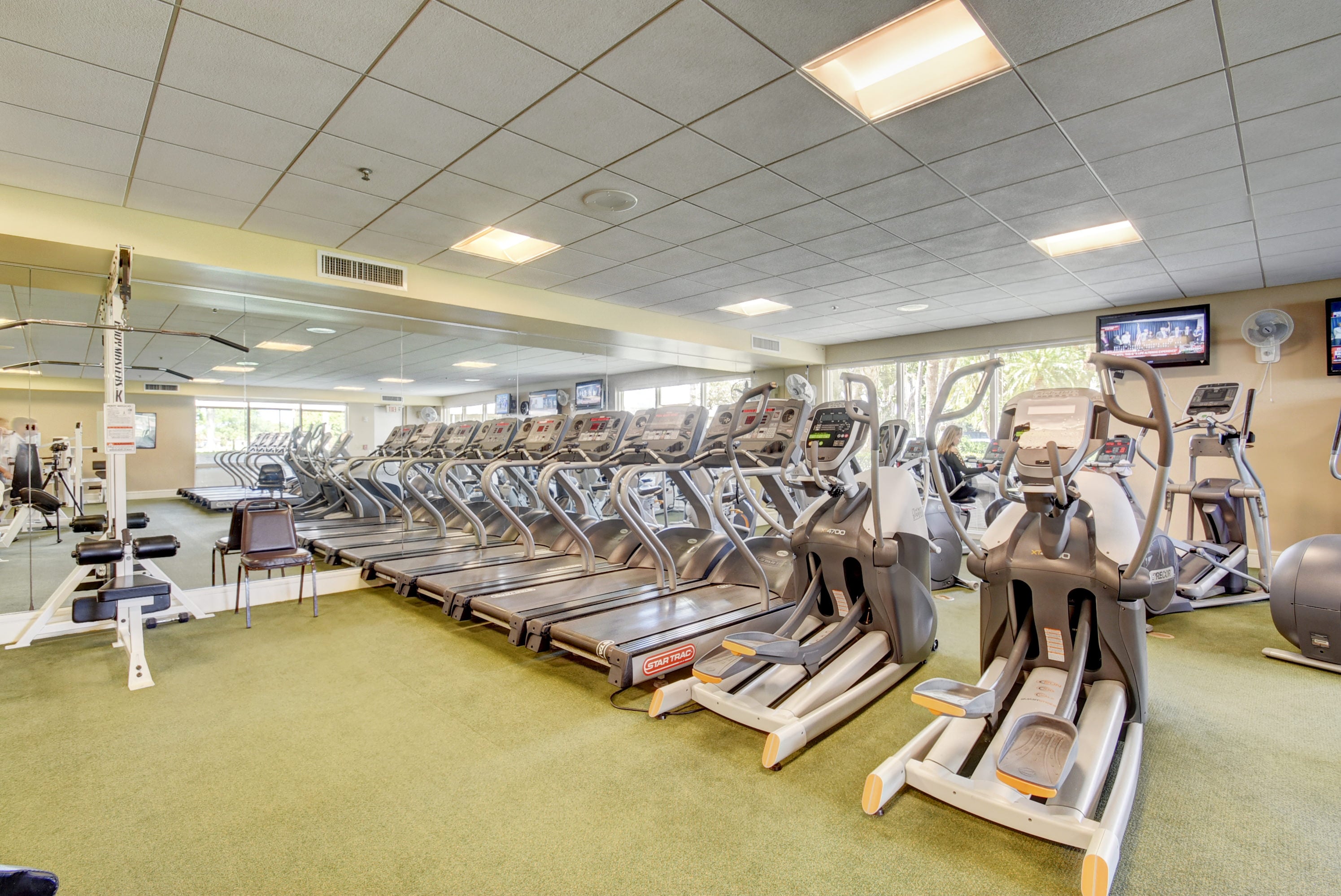 Fitness center at Indian Spring