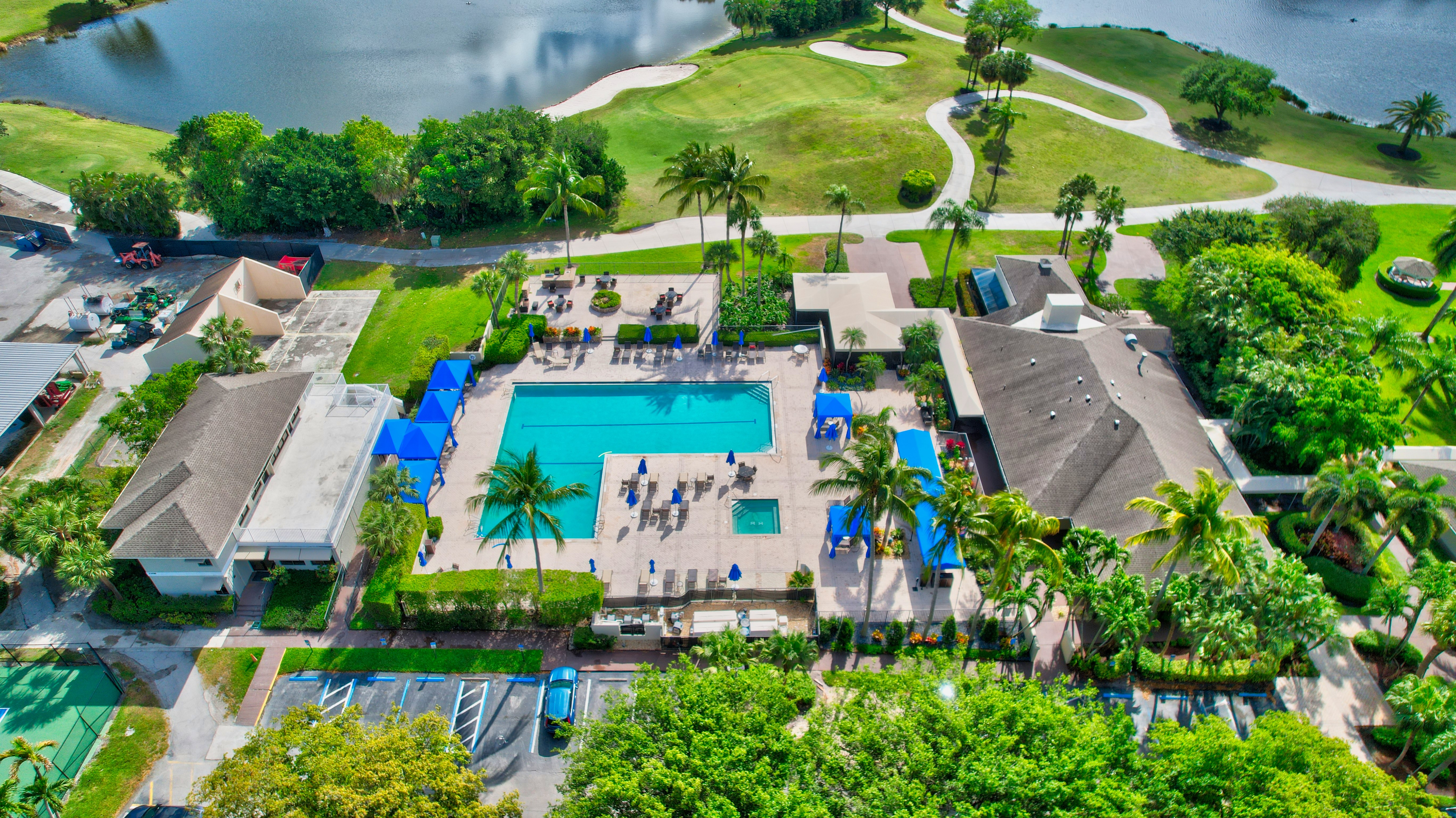 Golf course at Indian Spring in Boynton Beach