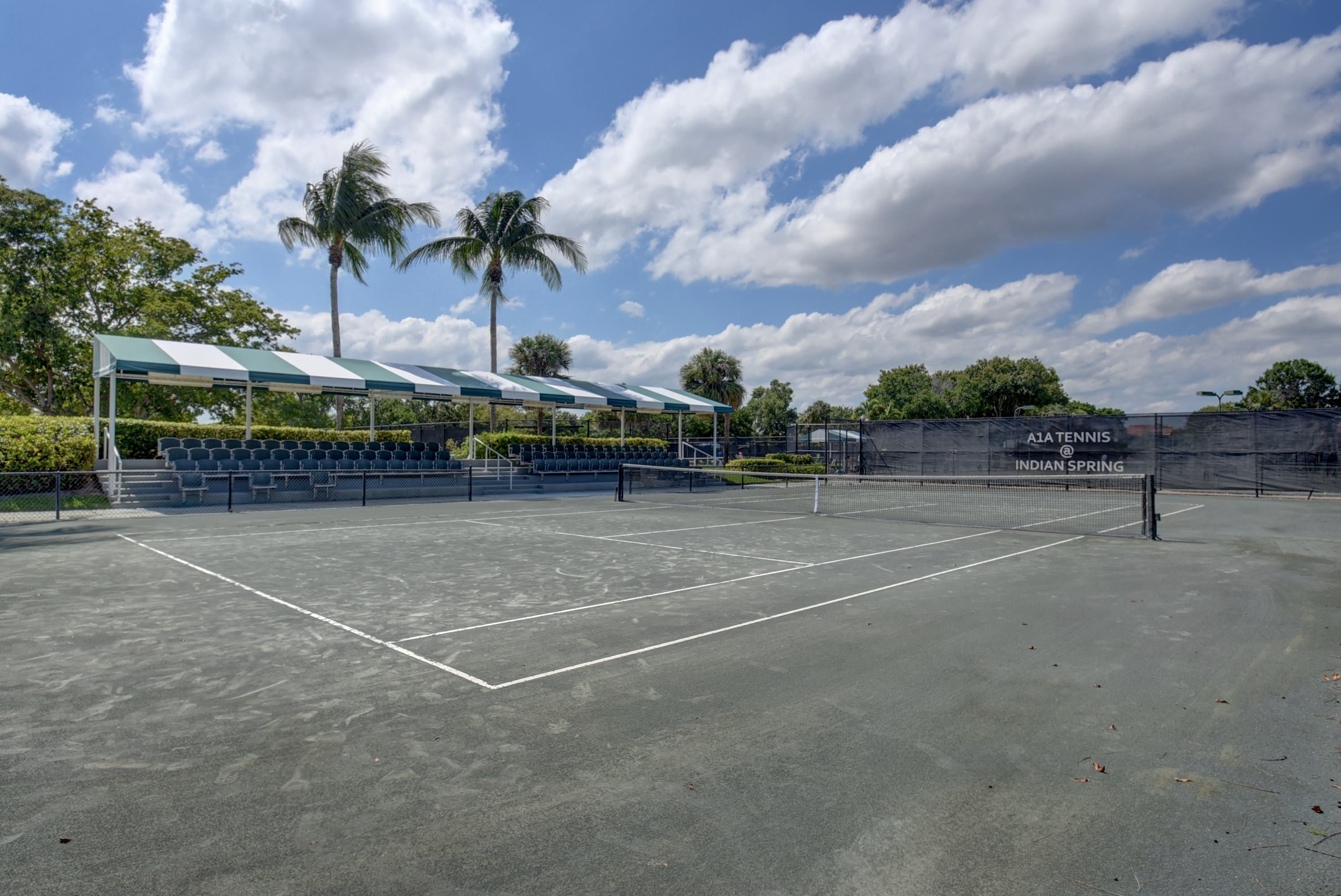 Tennis courts at Indian Spring