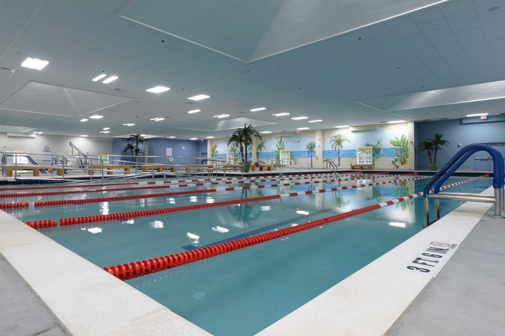 Indoor pool at Kings Point