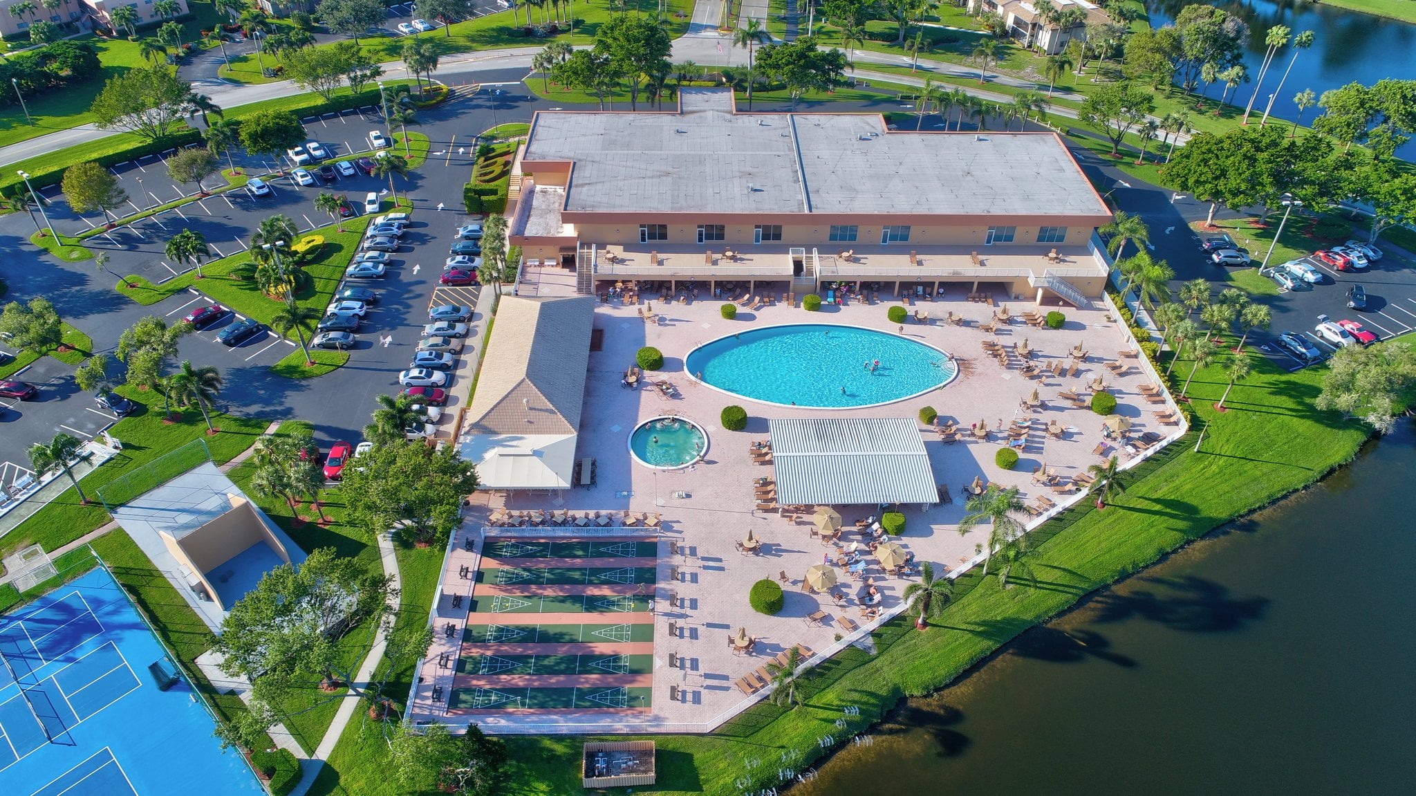 Aerial view of Lakes of Delray