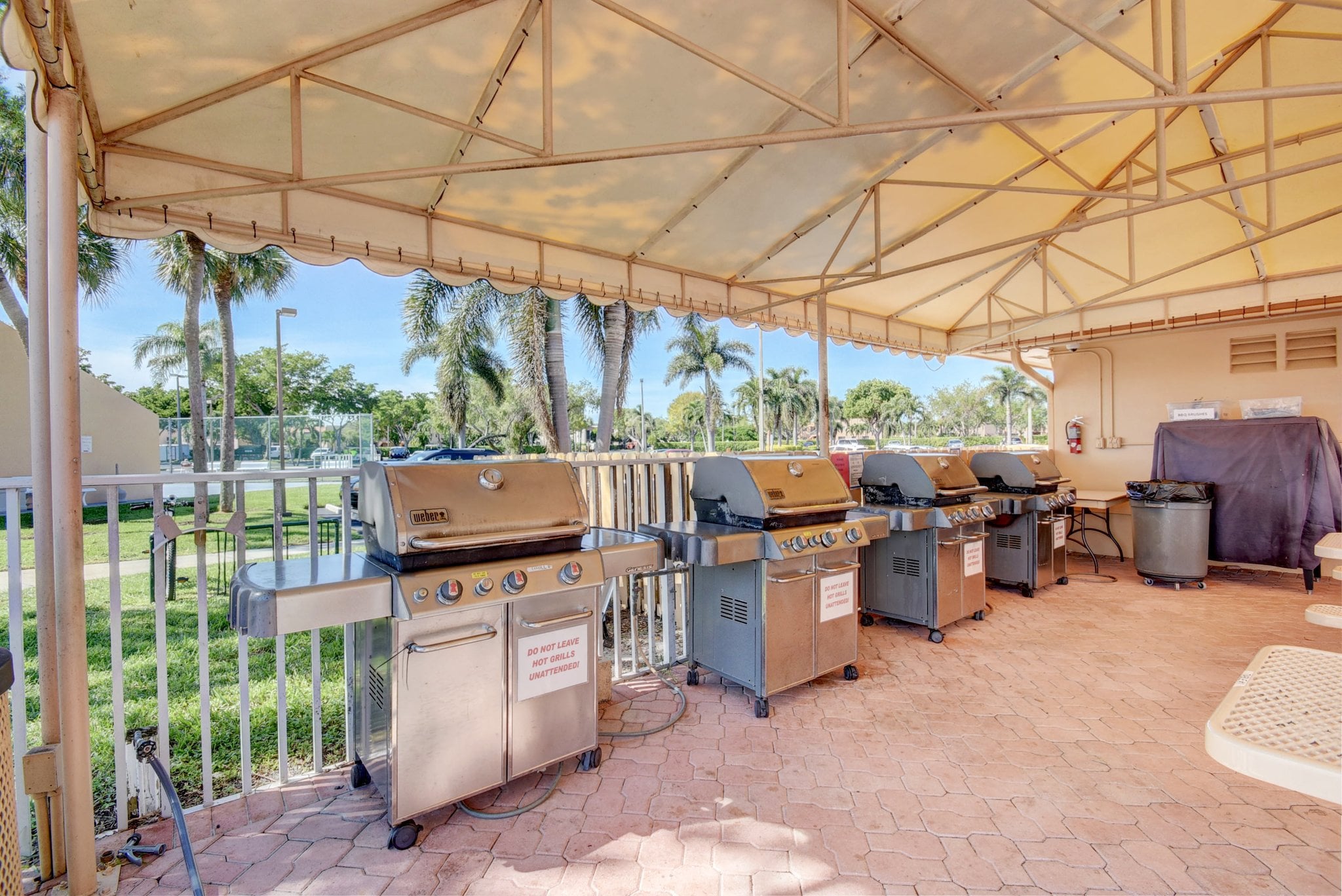Pool patio at Lakes of Delray