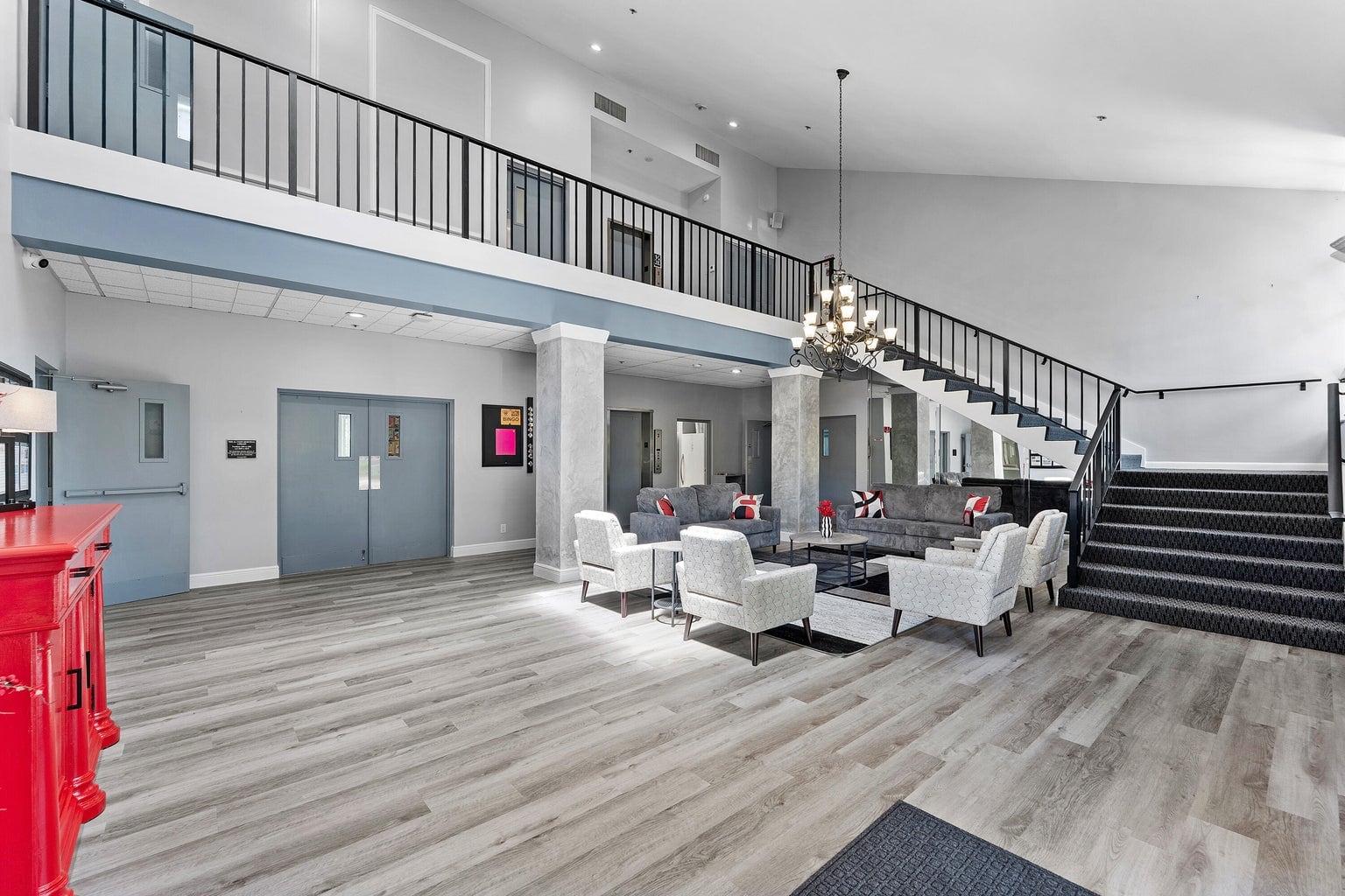 Clubhouse lounge at Palm Chase