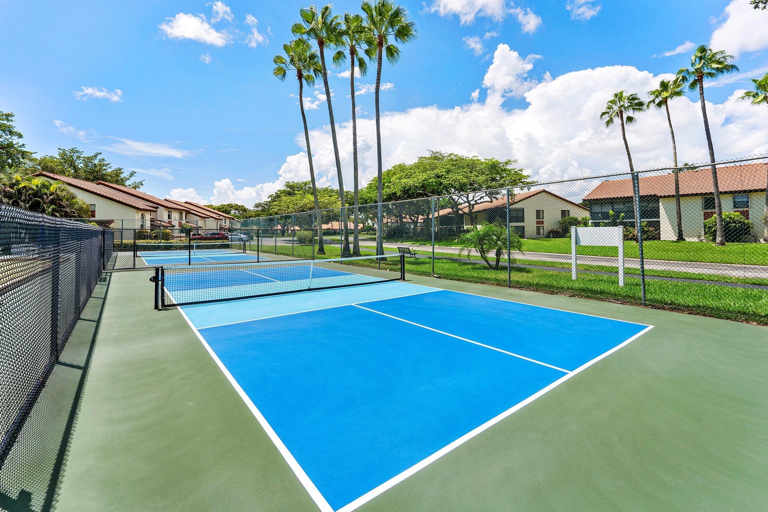 Pickleball courts at Palm Chase