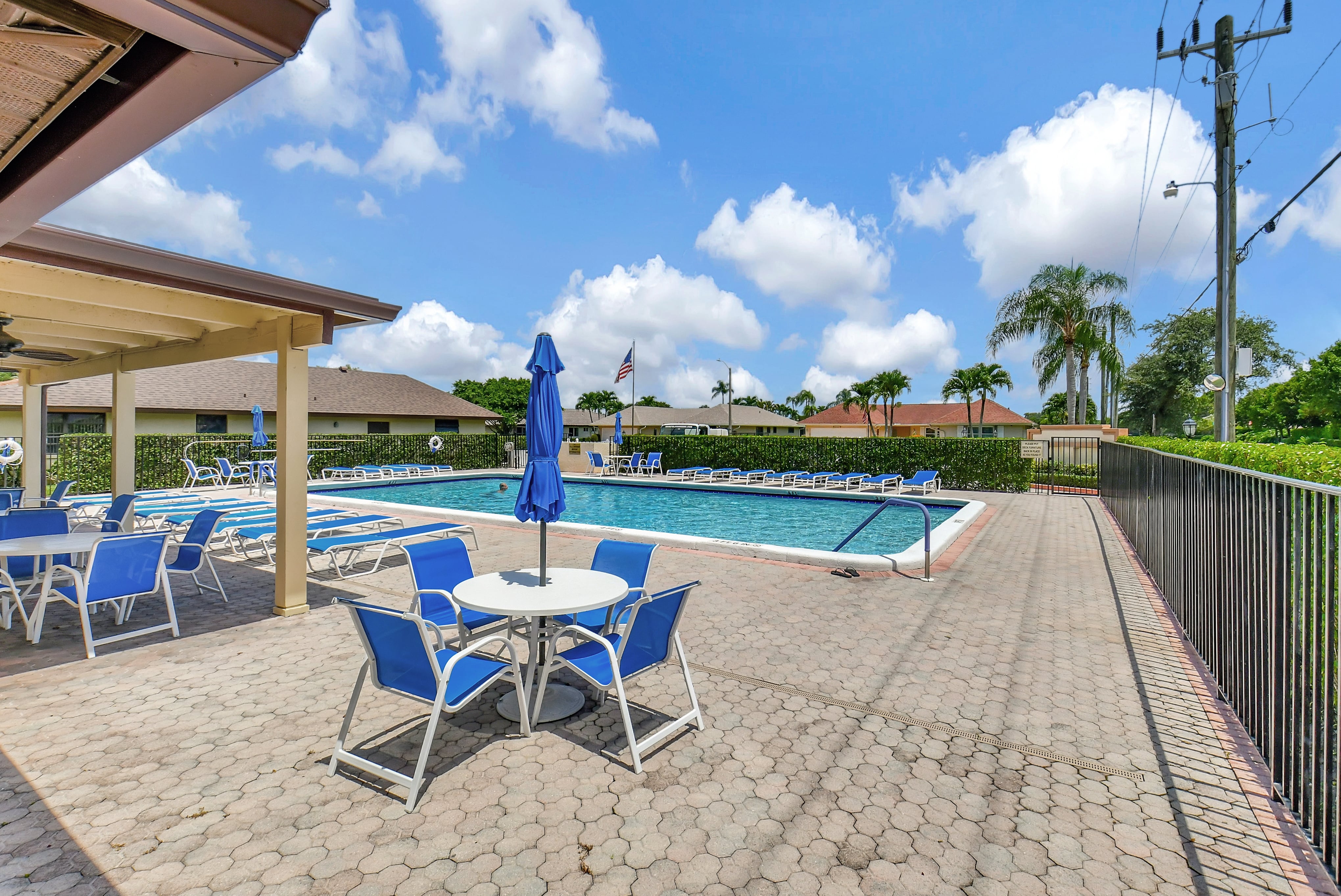 Swimming pool at Pine Tree Village
