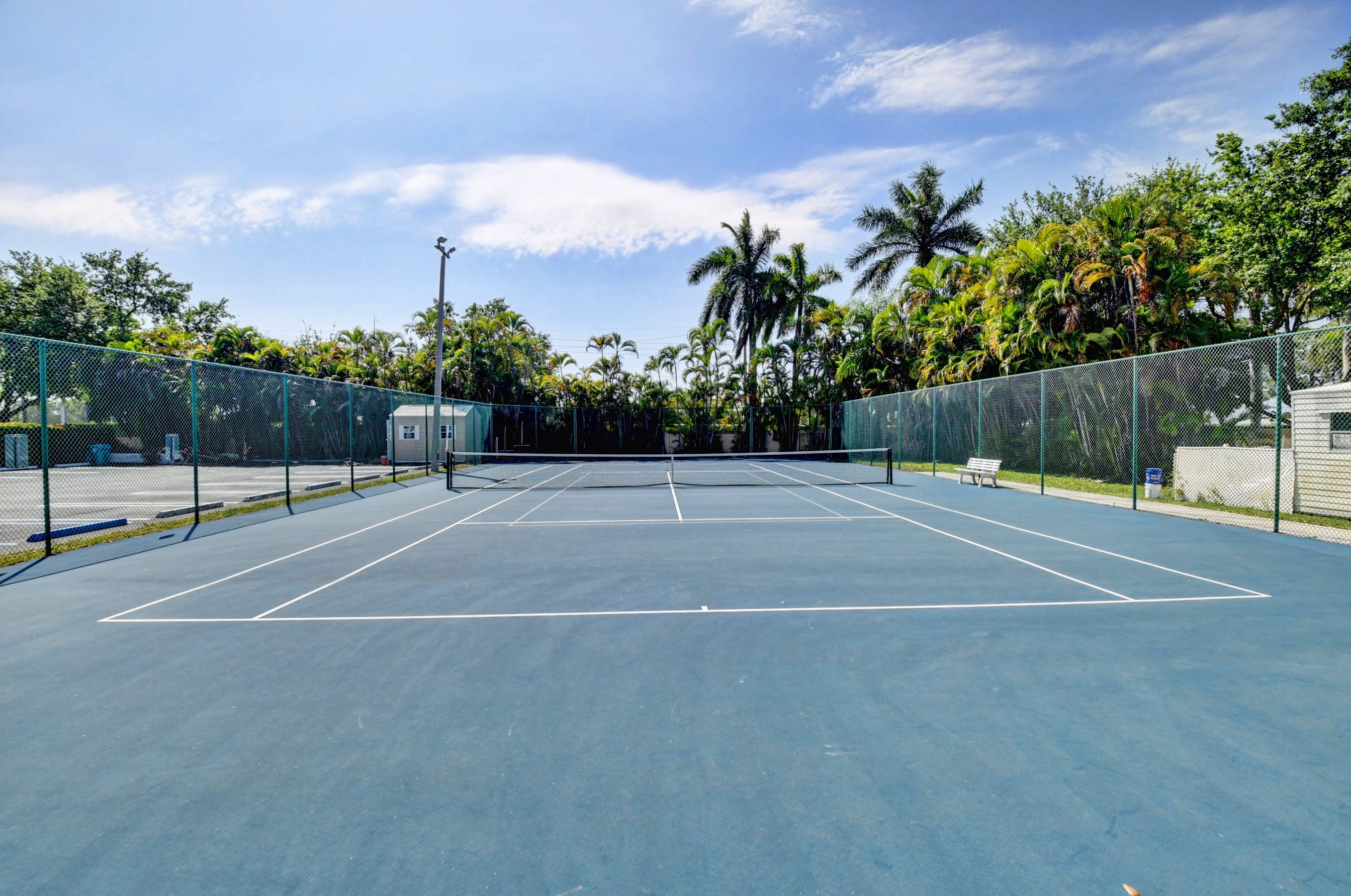 Tennis courts at Sausalito Place