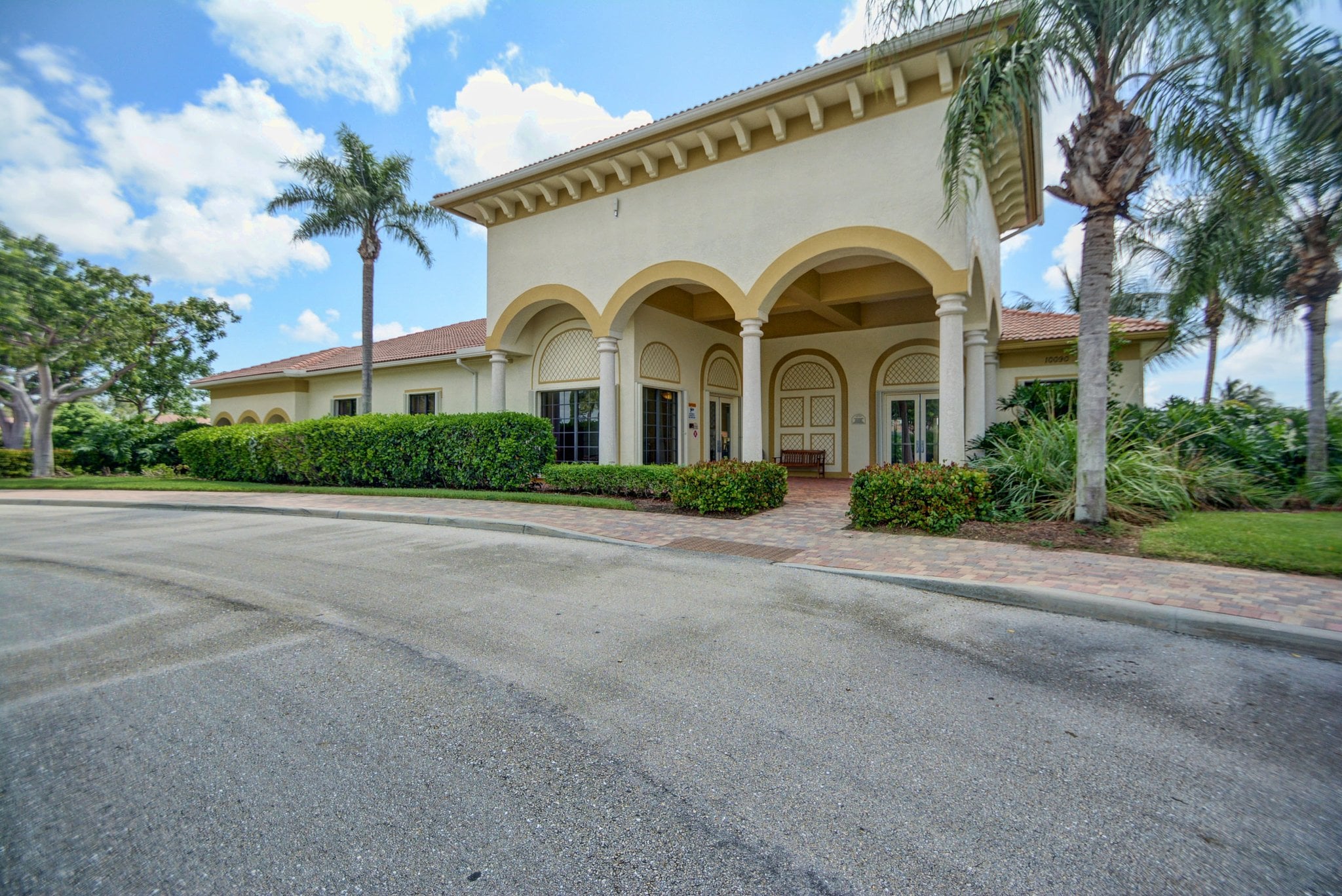 Tivoli Lakes clubhouse exterior in Boynton Beach