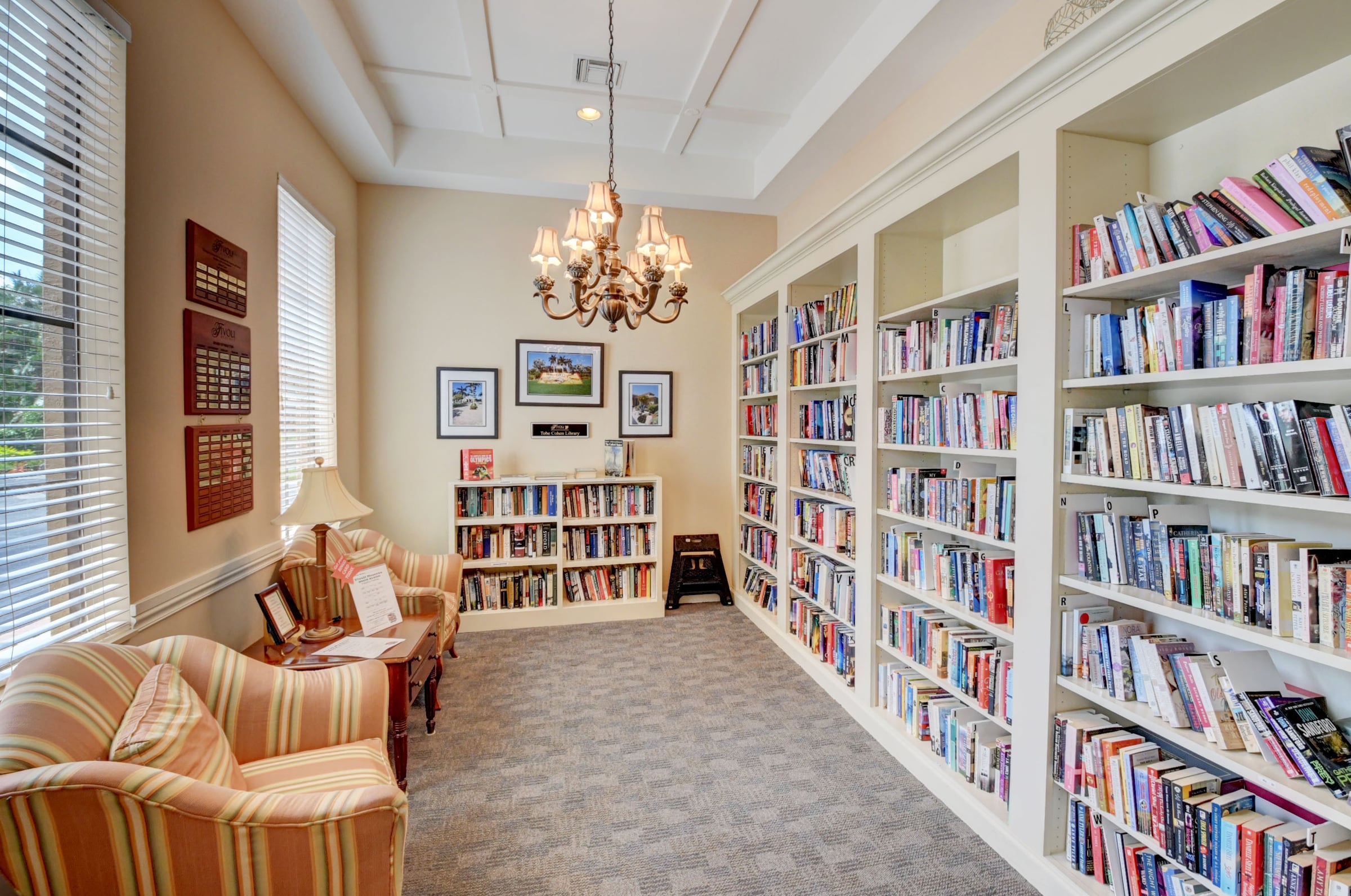Library at Tivoli Reserve