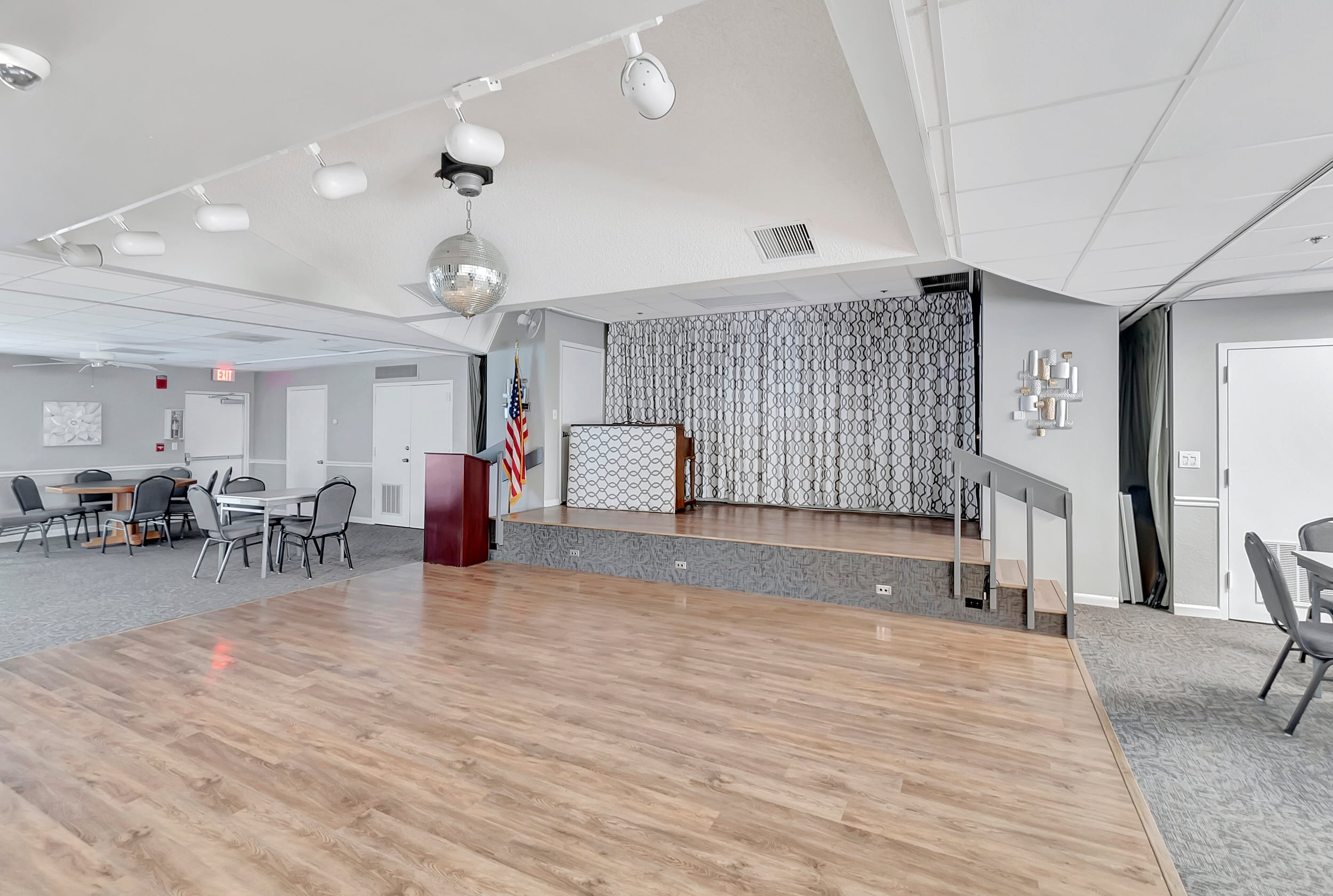 Town Villas clubhouse gathering room