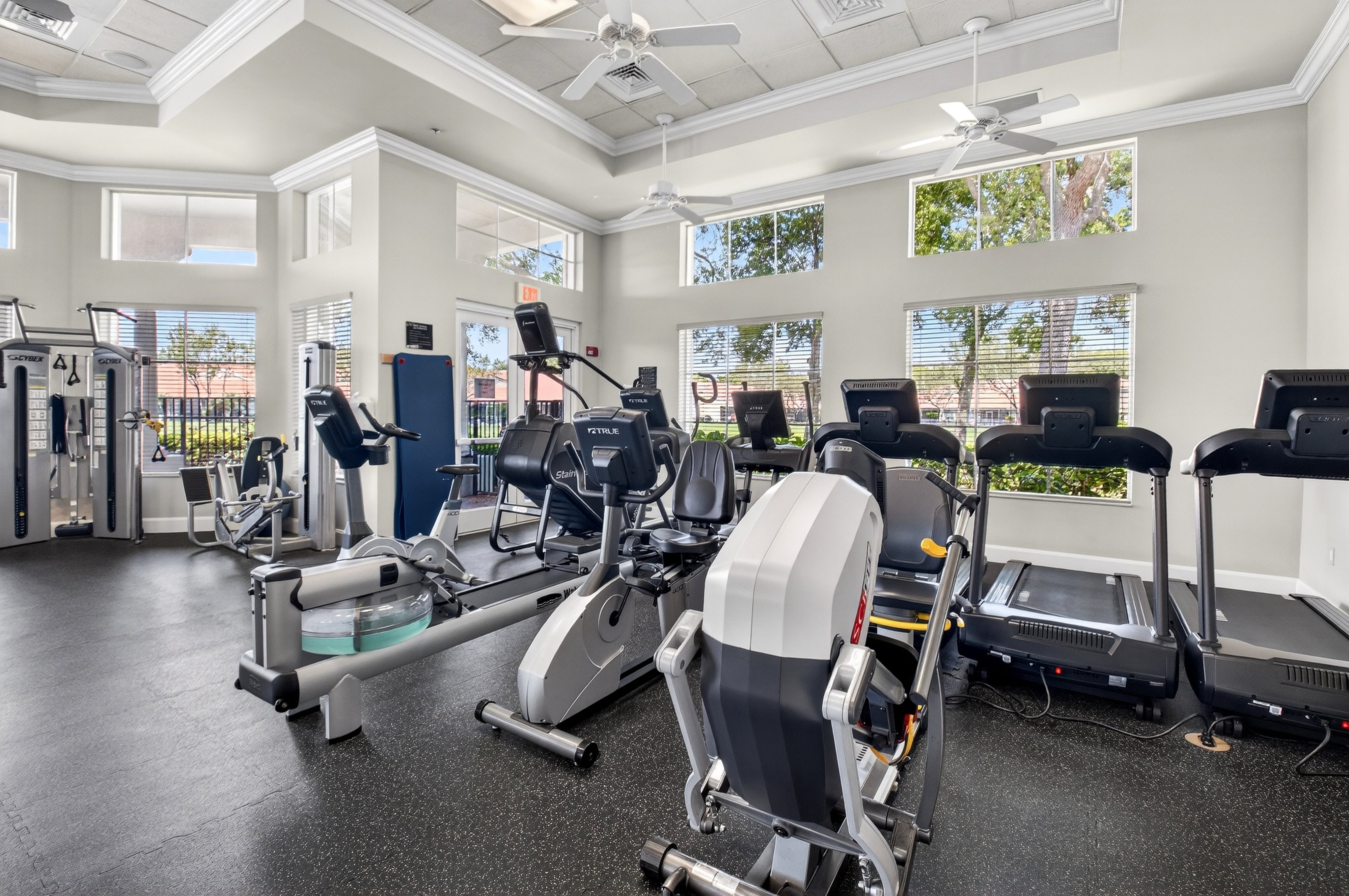 Fitness room at Tuscany Bay