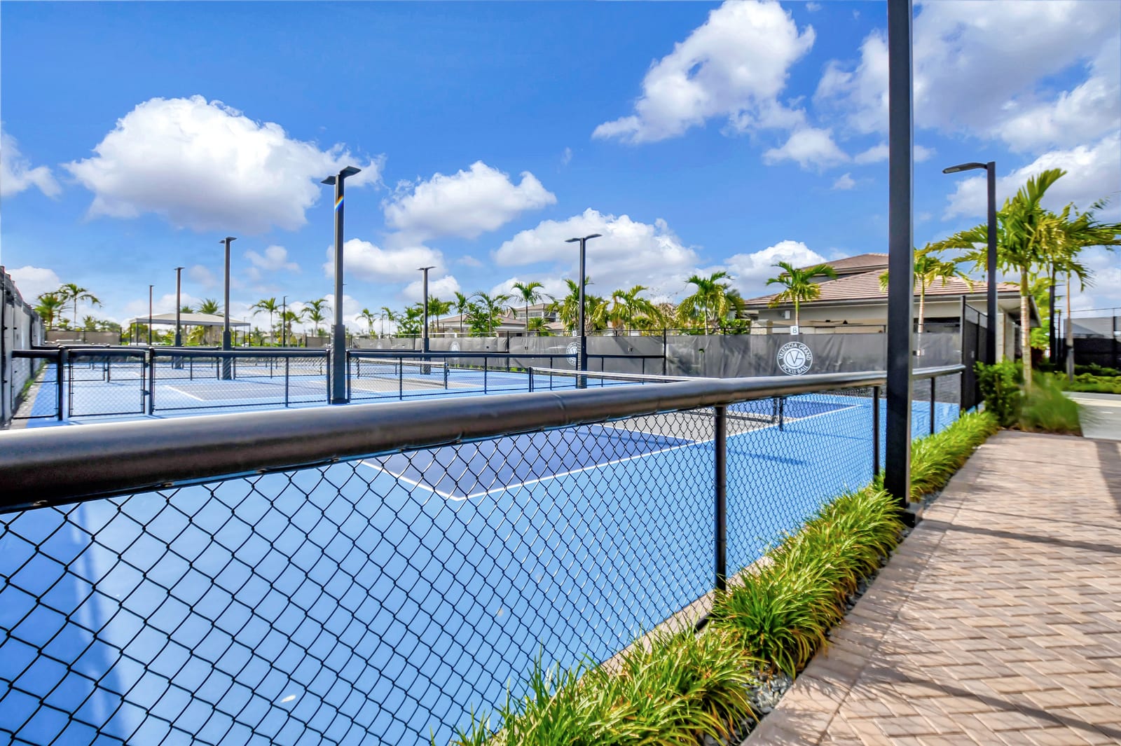 Tennis courts at Valencia Grand