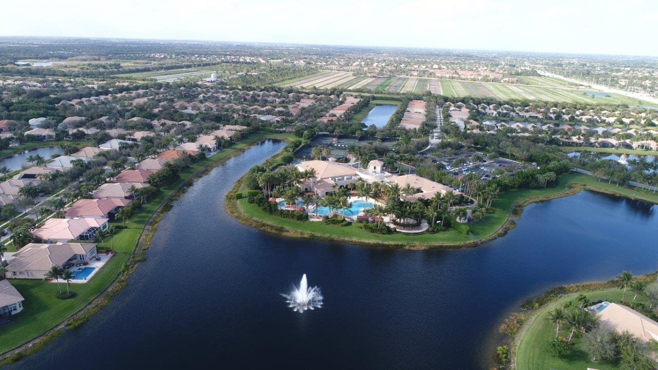 Community aerial at Valencia Palms