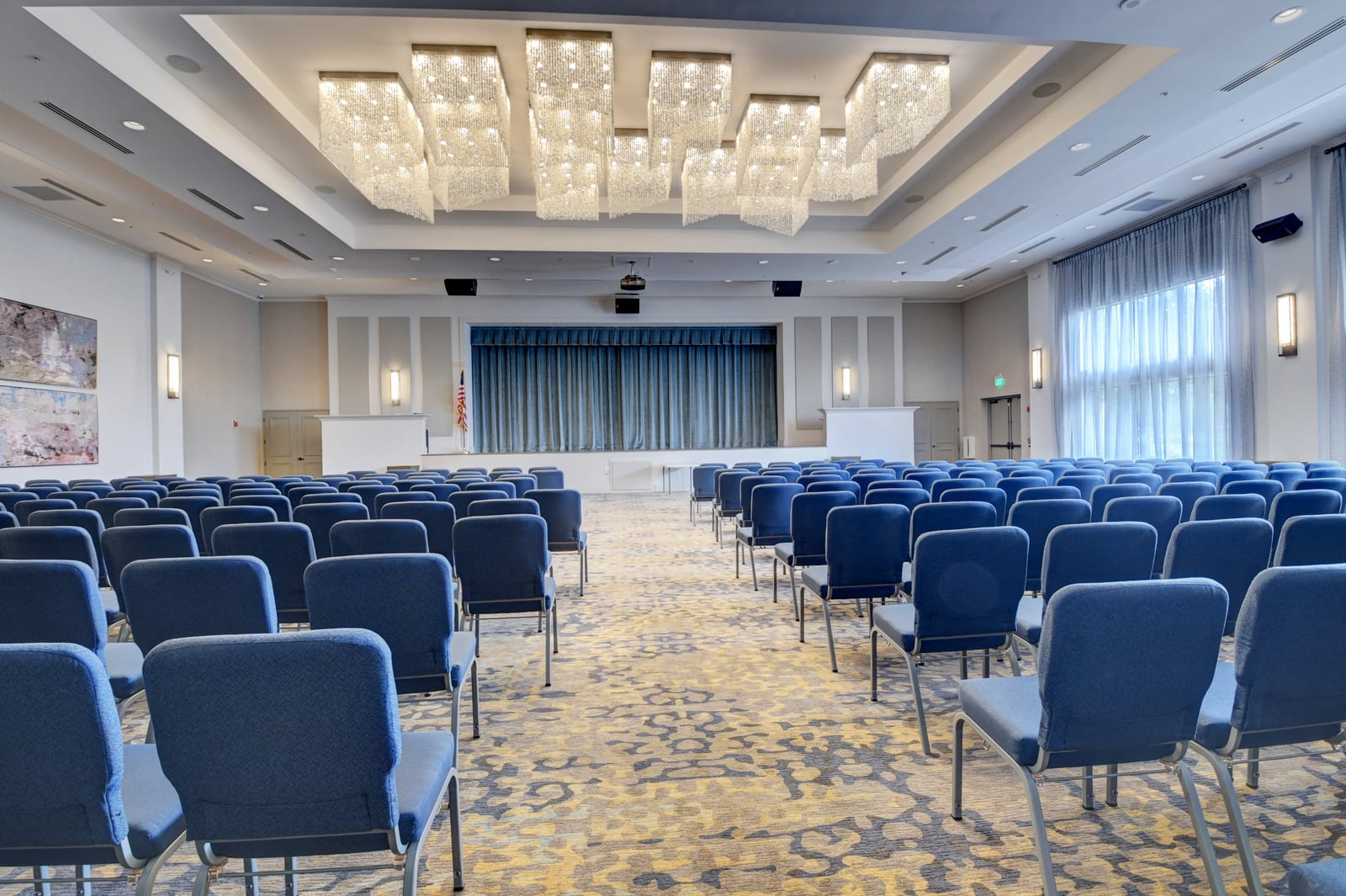Clubhouse lounge at Valencia Pointe in Boynton Beach