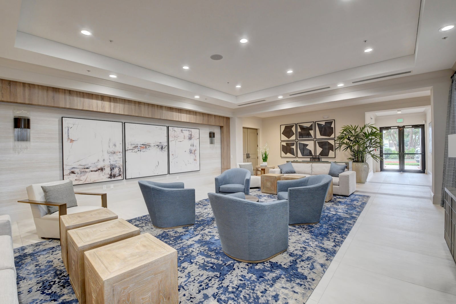 Clubhouse cafe at Valencia Pointe in Boynton Beach