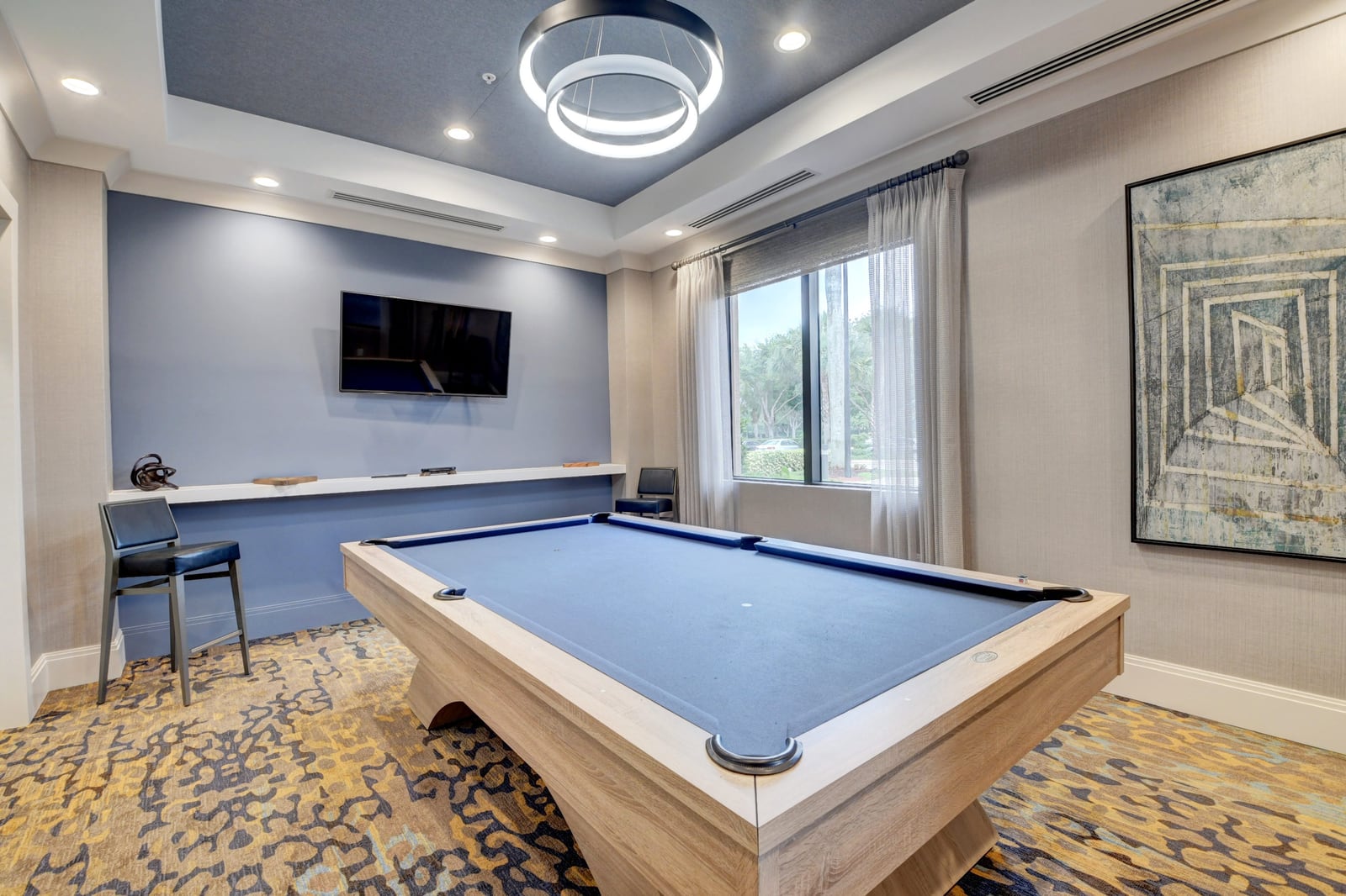 Fitness center at Valencia Pointe in Boynton Beach