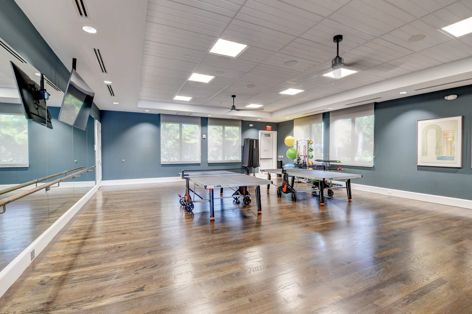 Exercise studio at Valencia Sound