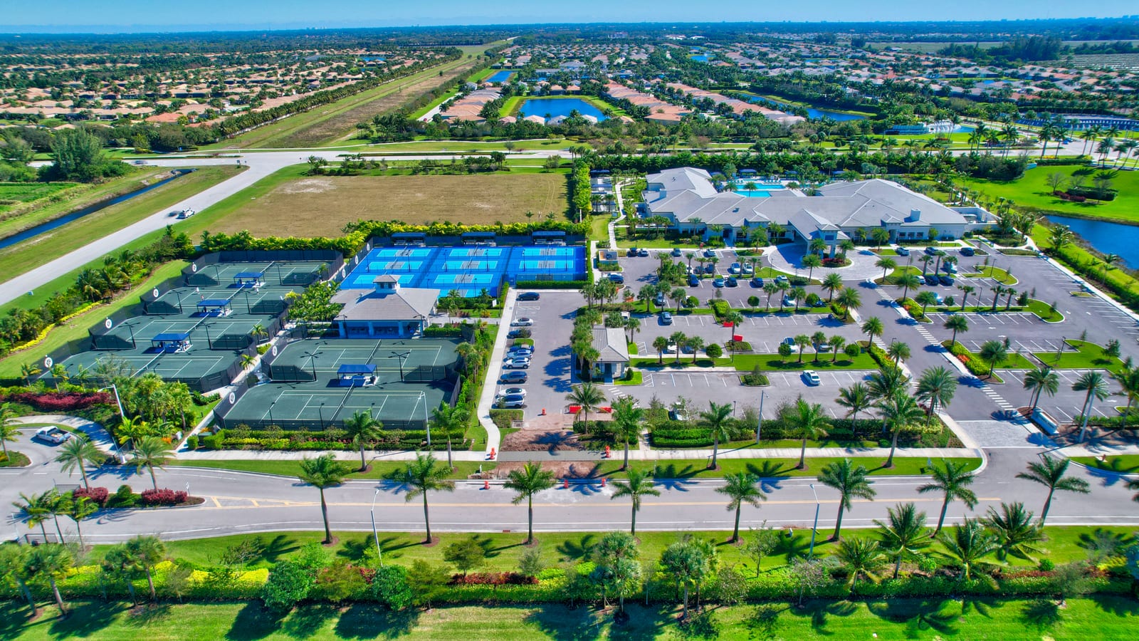 Sports complex aerial at Valencia Sound