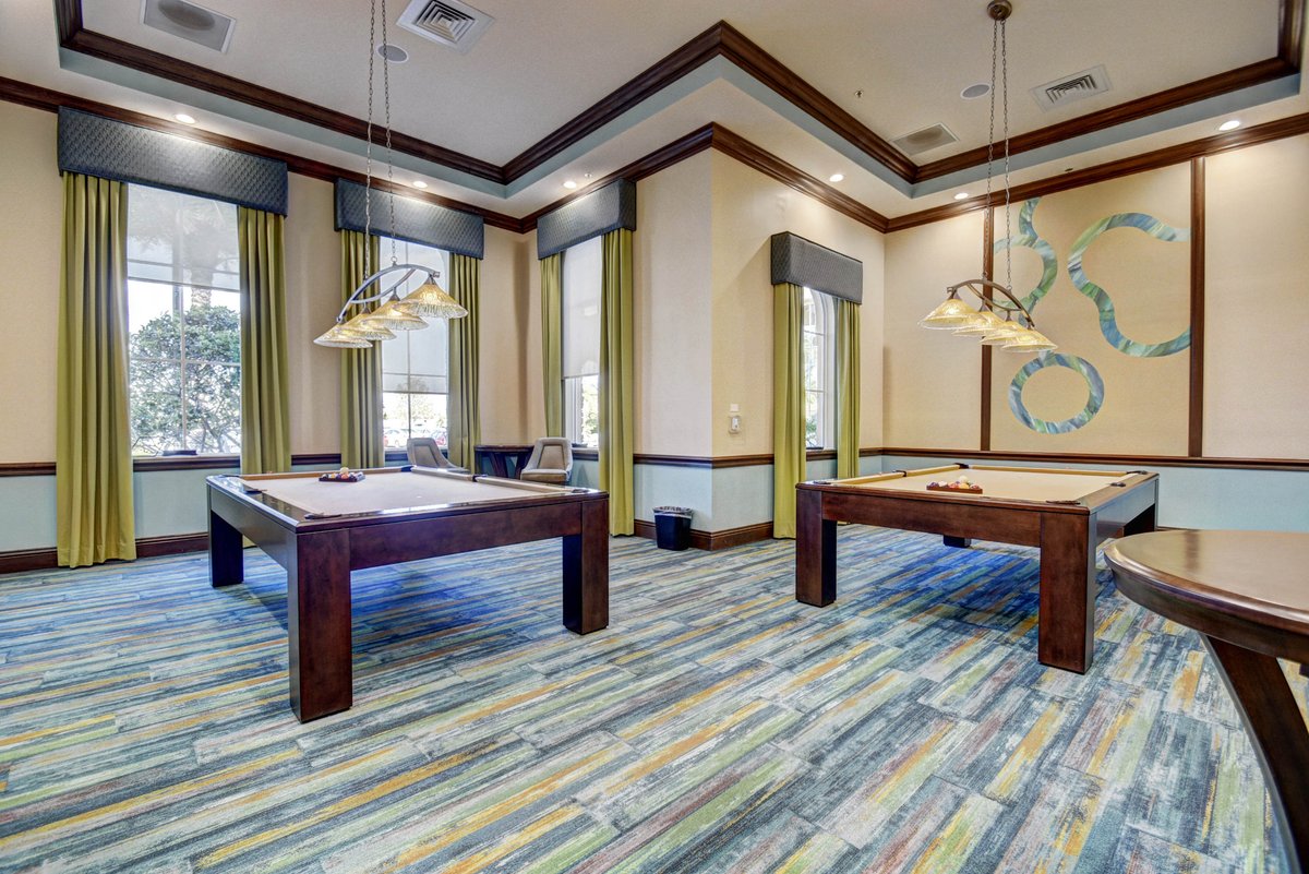 Billiards room at Villaggio Reserve