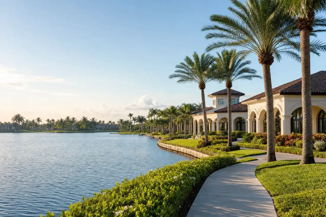Representative South Florida 55+ community setting