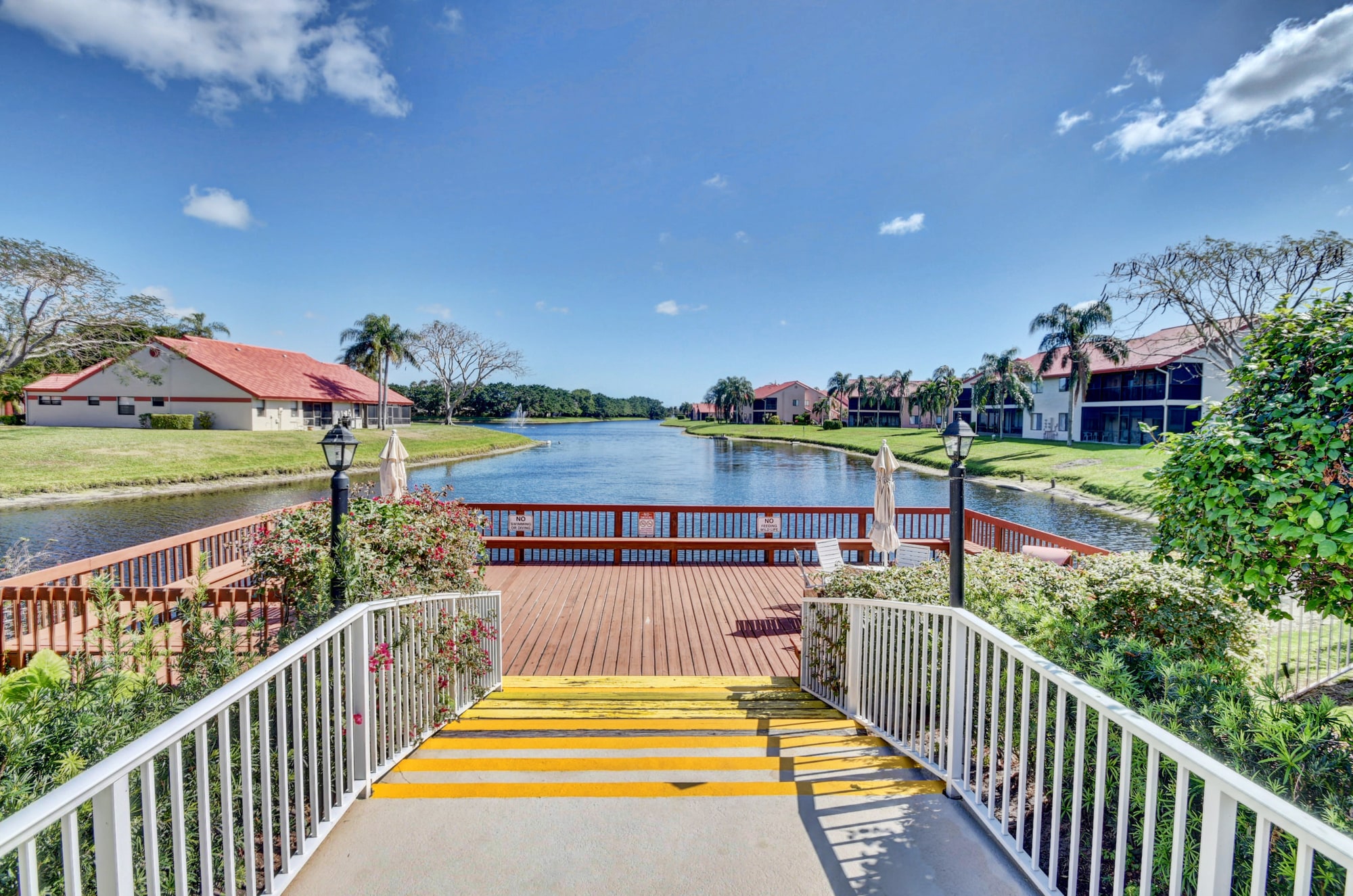 Lakeside boardwalk at the Lexington Club