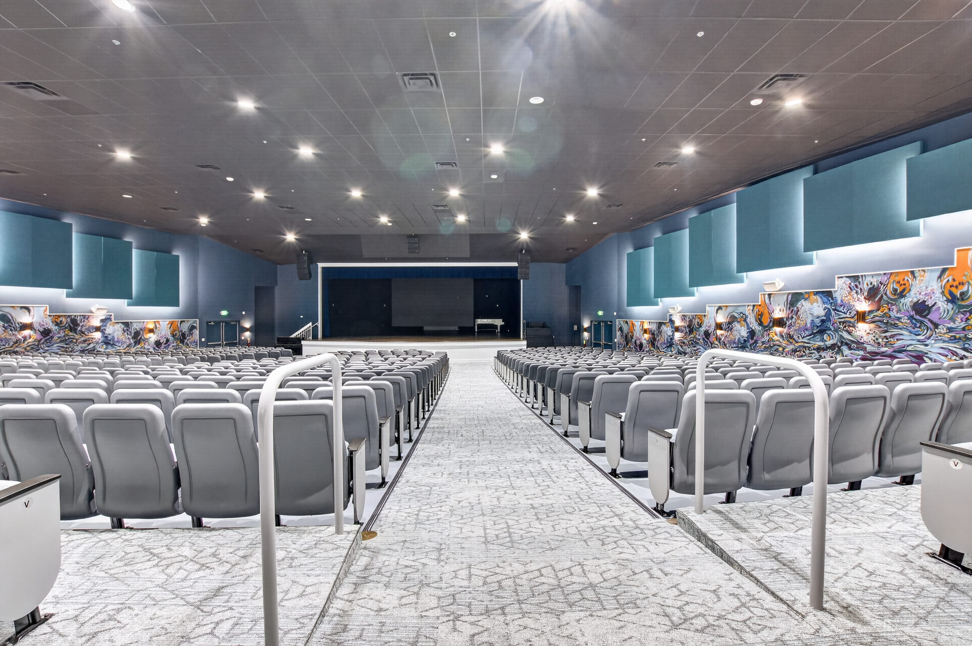 Palm Isles community theater arranged for resident presentations and events