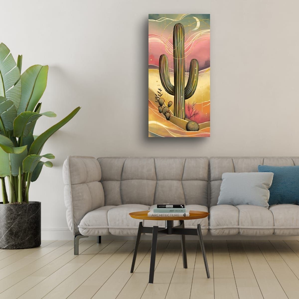 Desert Dreamlines shown in a modern living room