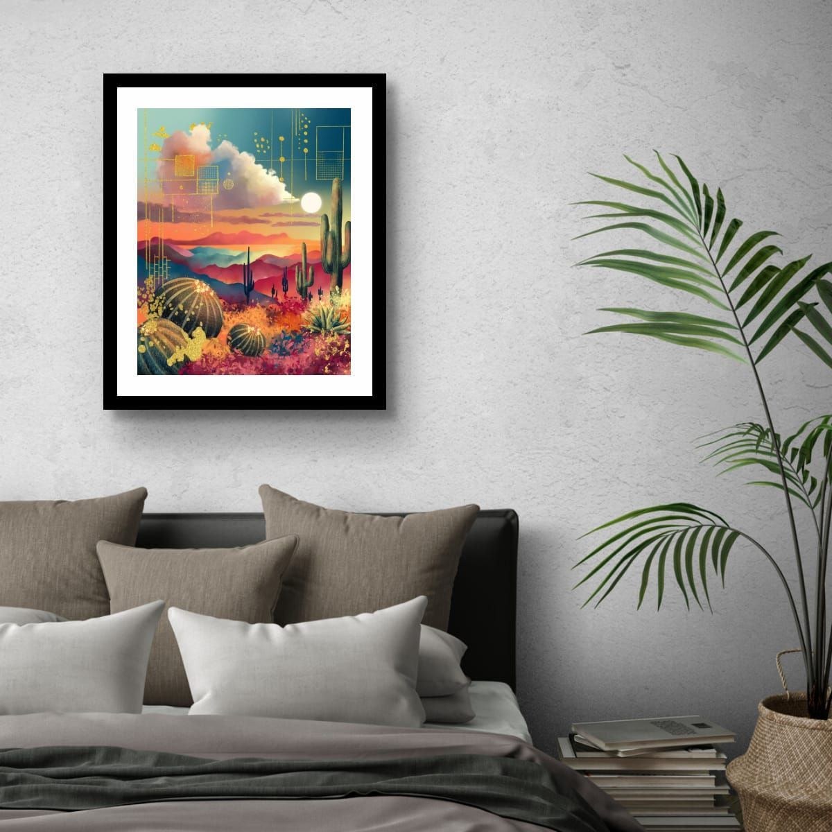 Vivid Desert Dream shown in a bedroom
