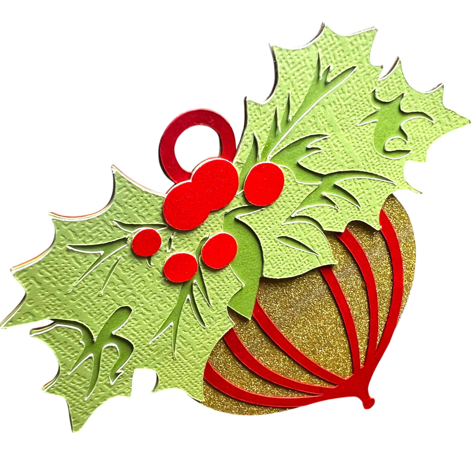 Christmas Ornament, Paper Piecing, view 4
