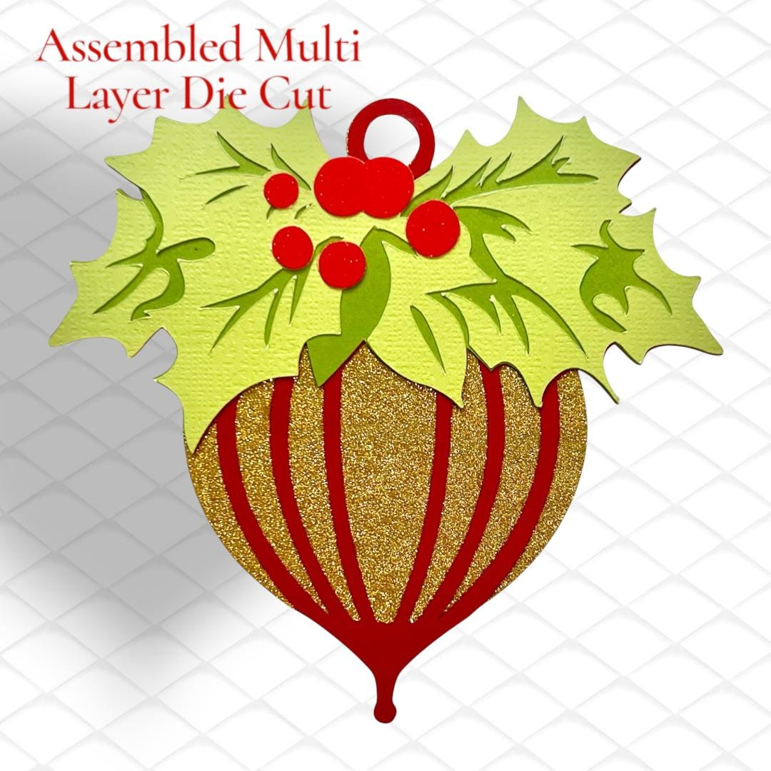 Christmas Ornament, Paper Piecing, view 5