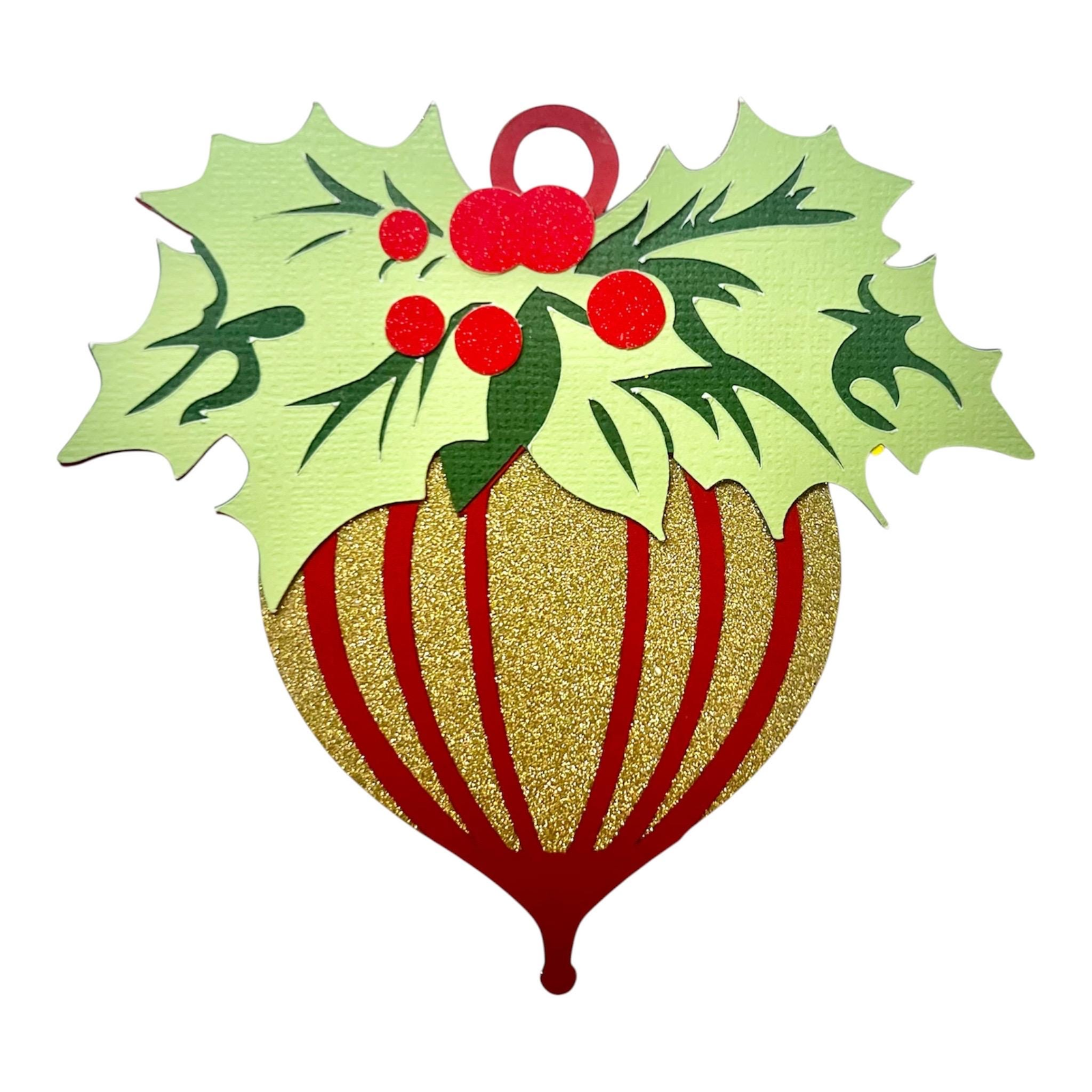 Christmas Ornament, Paper Piecing, view 6