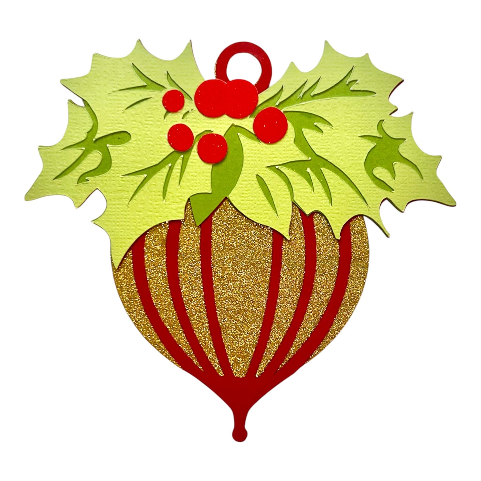 Christmas Ornament, Paper Piecing, view 7
