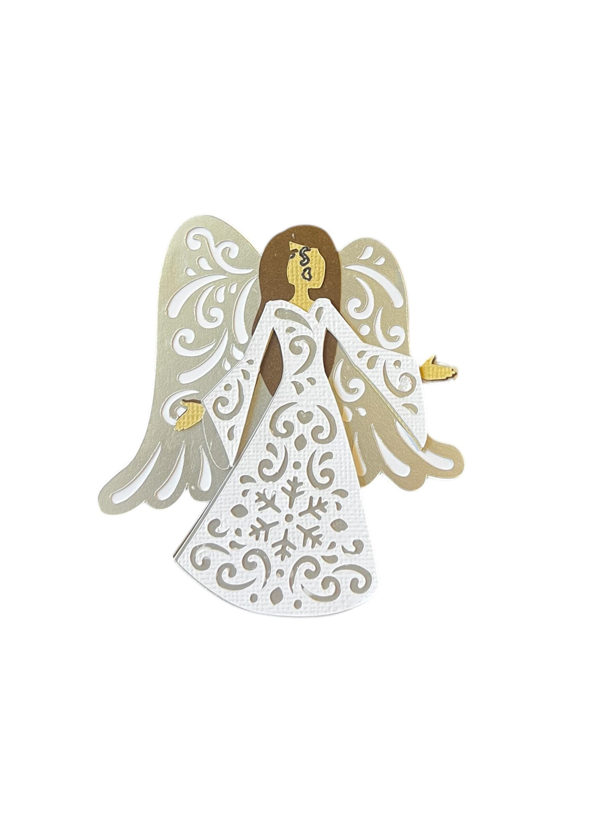 Angel Die Cut, Christmas Title, view 5