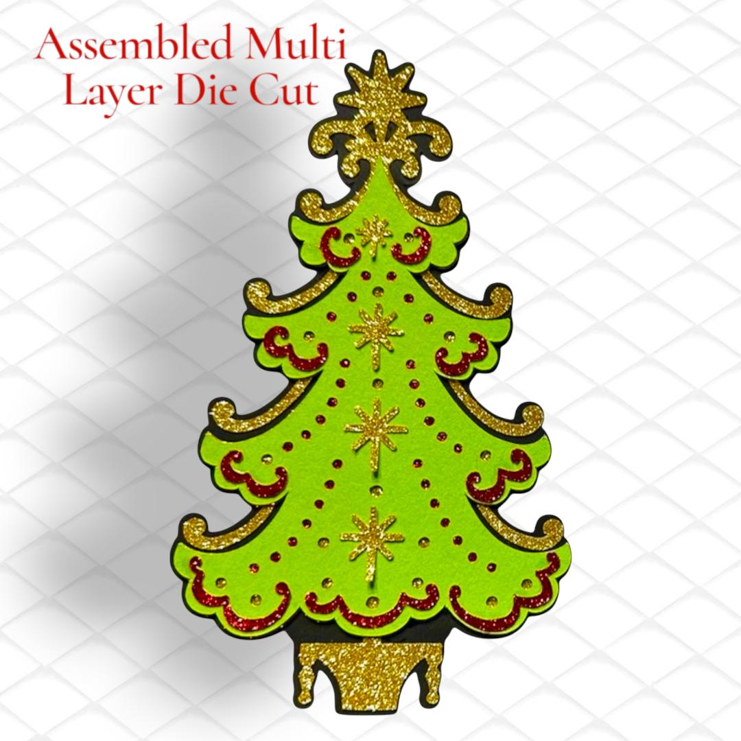 Christmas Tree Paper Piecing, view 3