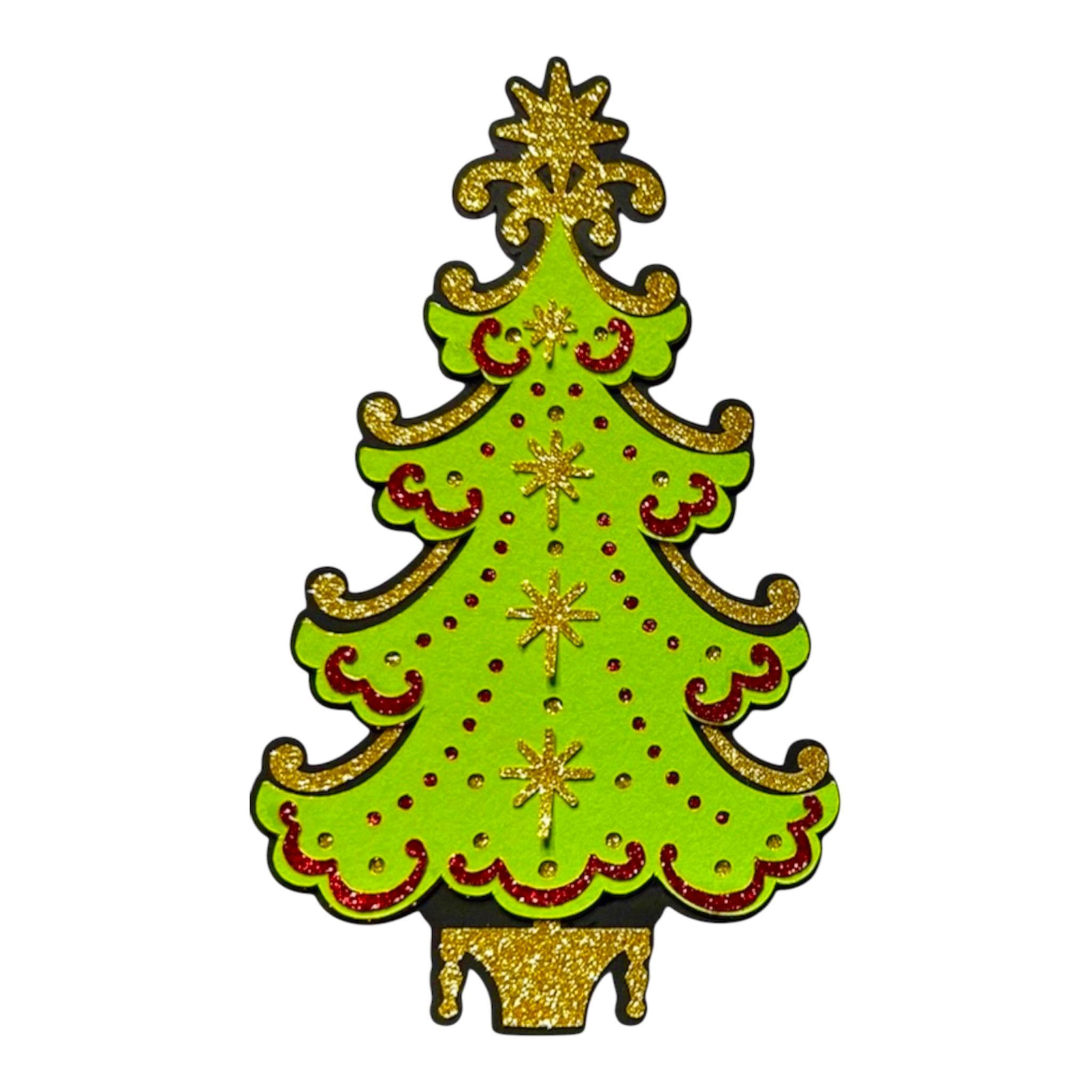 Christmas Tree Paper Piecing, view 6