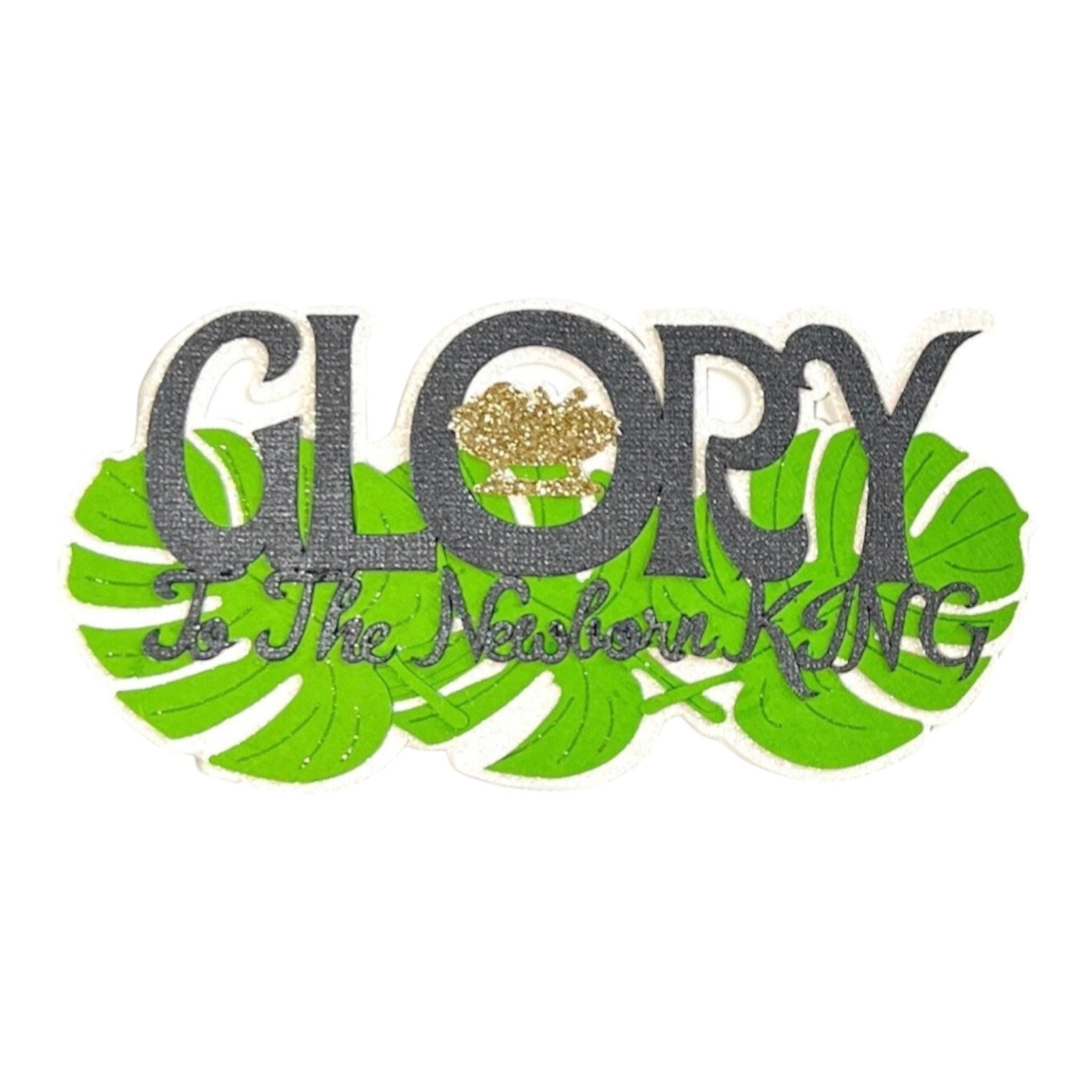 Glory Christmas Page Title, Die Cut, view 3