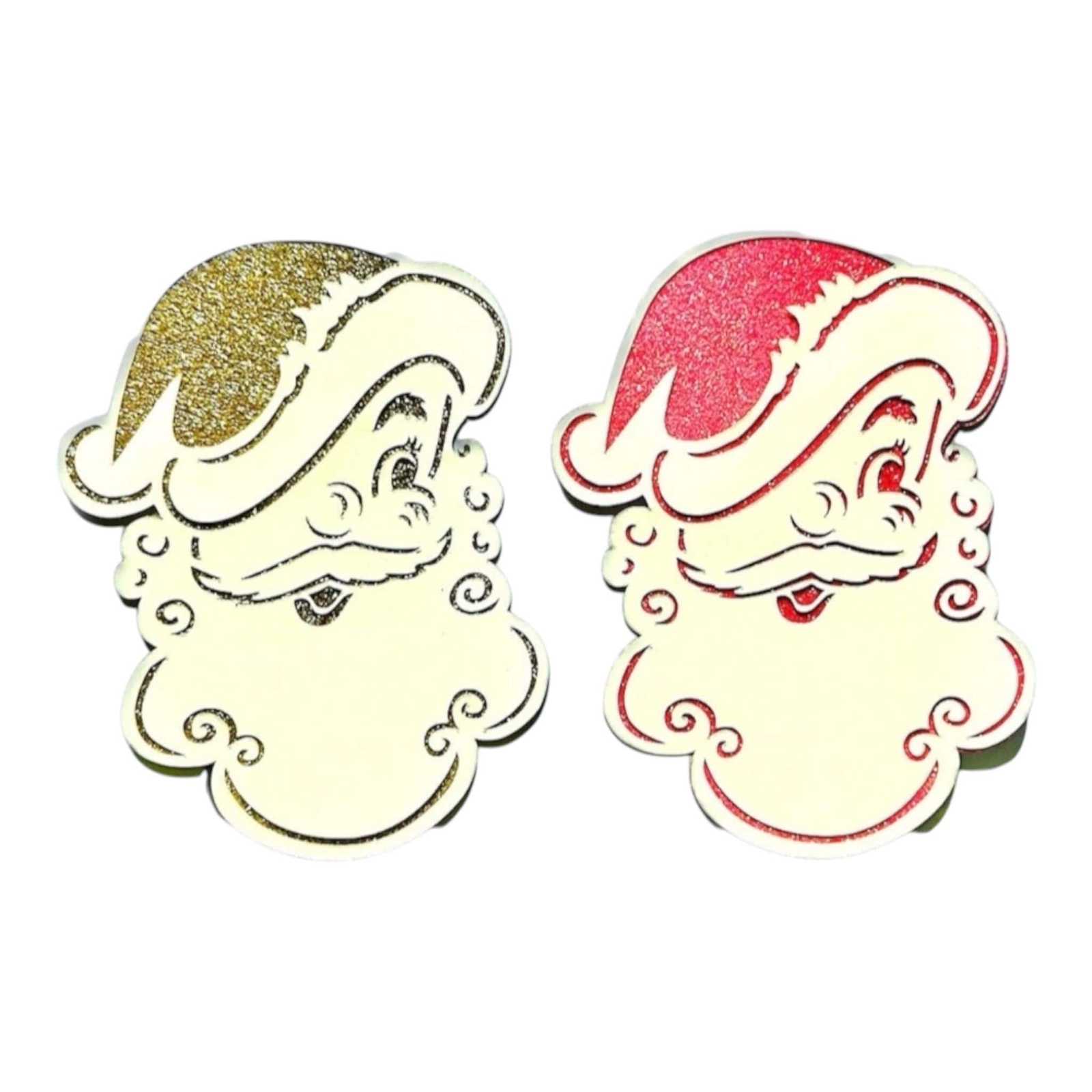 Retro Santa Paper Piecing, Vintage, view 3