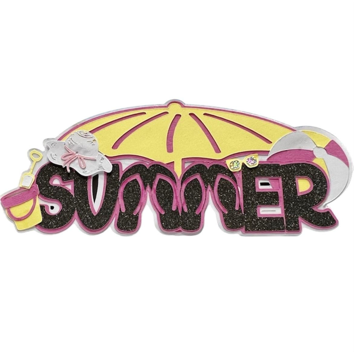 Summer Layout Title, Classic, view 3