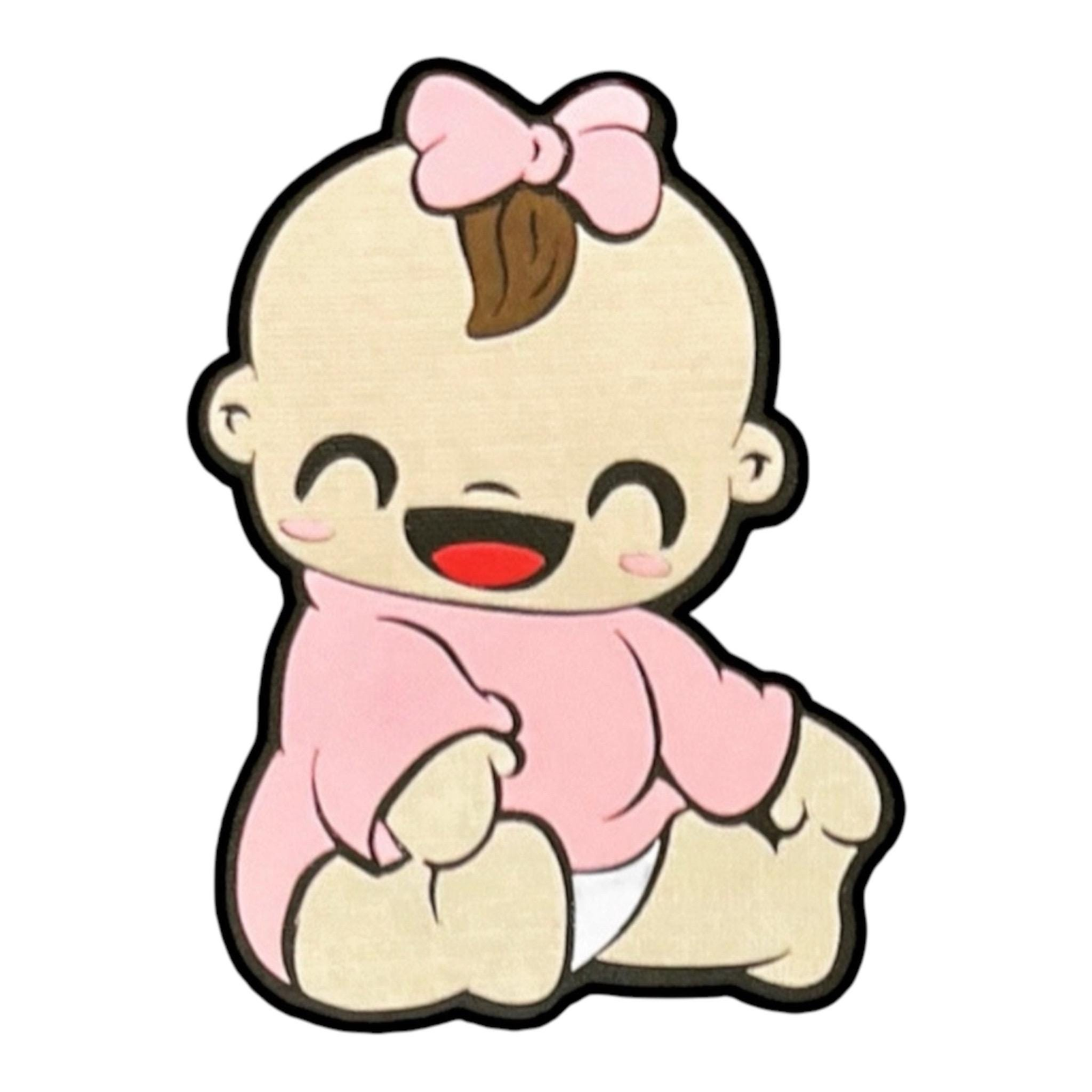 Laughing Baby Paper Piecing, view 3