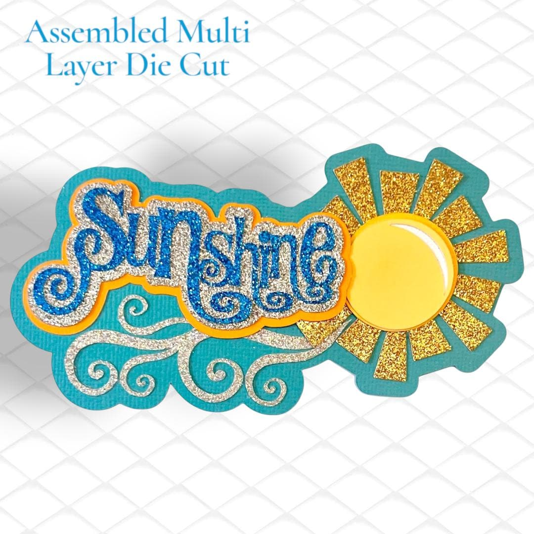 Sunshine Layout Summer Title, view 2